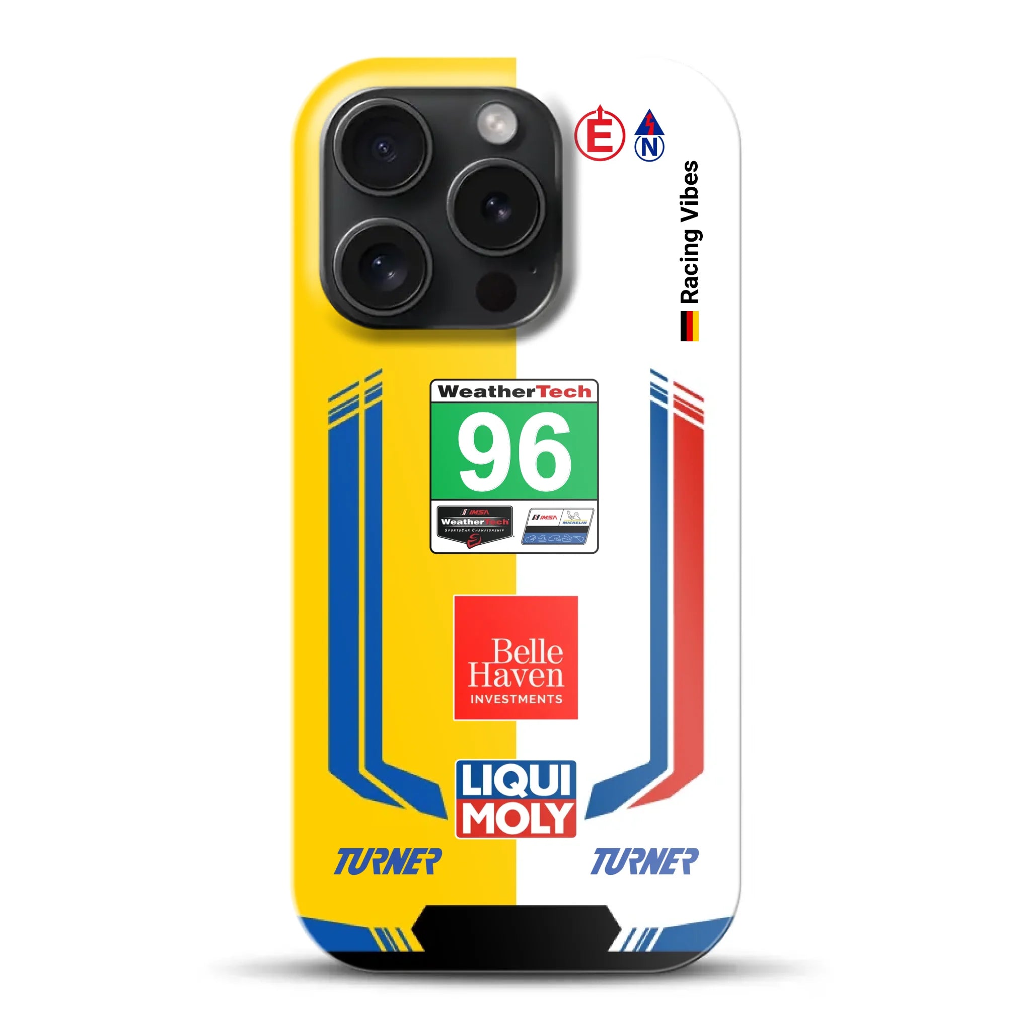 M4 GT3 EVO Turner IMSA 2026 Livery - Individuelle Hardcase Hülle für iPhone
