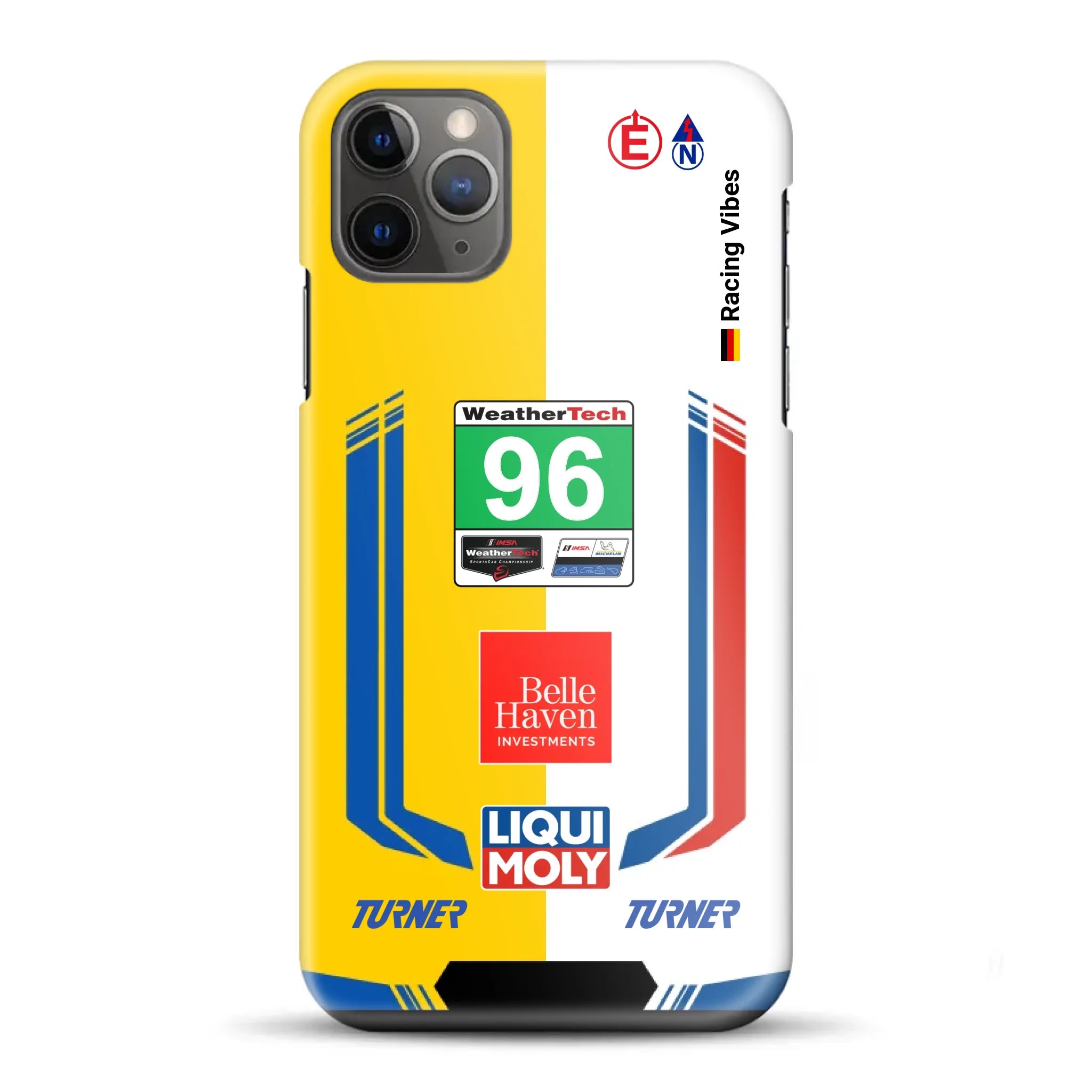 M4 GT3 EVO Turner IMSA 2026 Livery - Individuelle Hardcase Hülle für iPhone