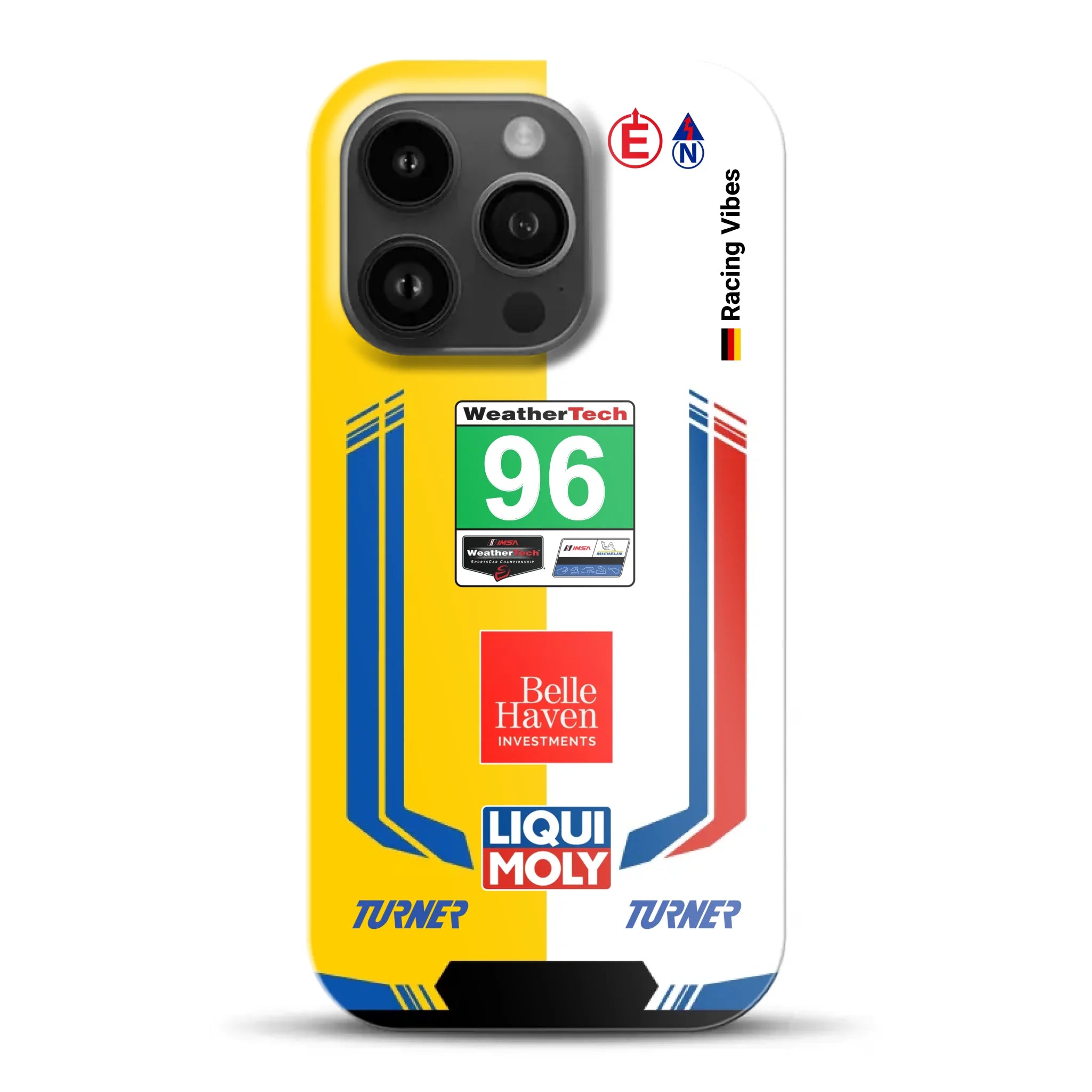 M4 GT3 EVO Turner IMSA 2026 Livery - Individuelle Hardcase Hülle für iPhone