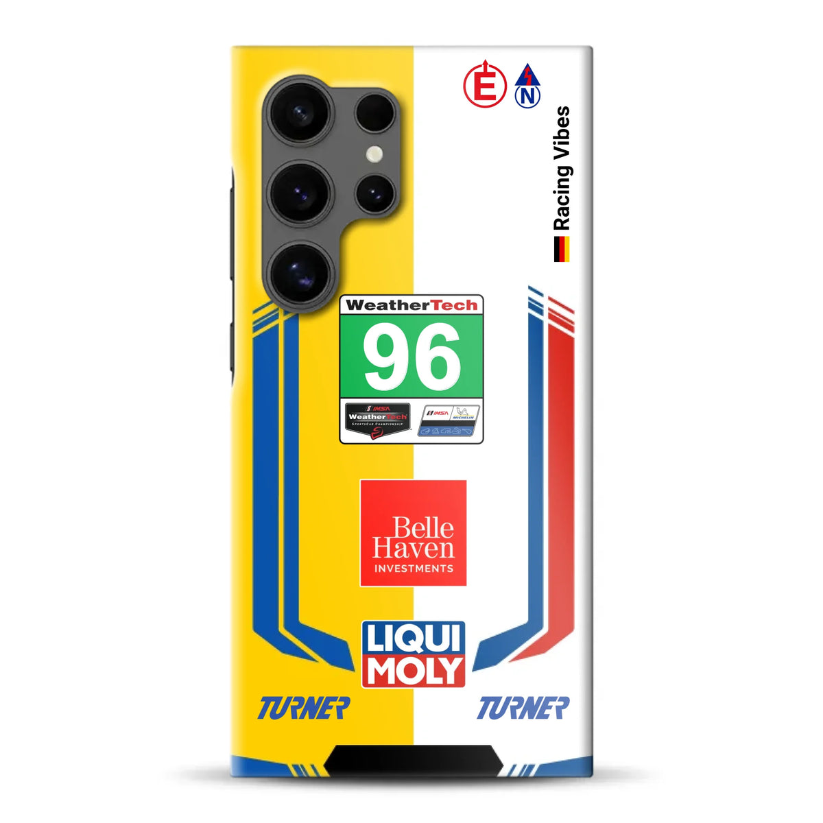 M4 GT3 EVO Turner IMSA 2026 Livery - Individuelle Hardcase Hülle für Samsung