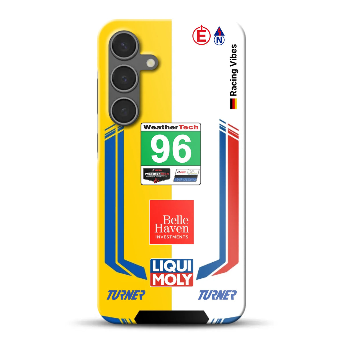 M4 GT3 EVO Turner IMSA 2026 Livery - Individuelle Hardcase Hülle für Samsung