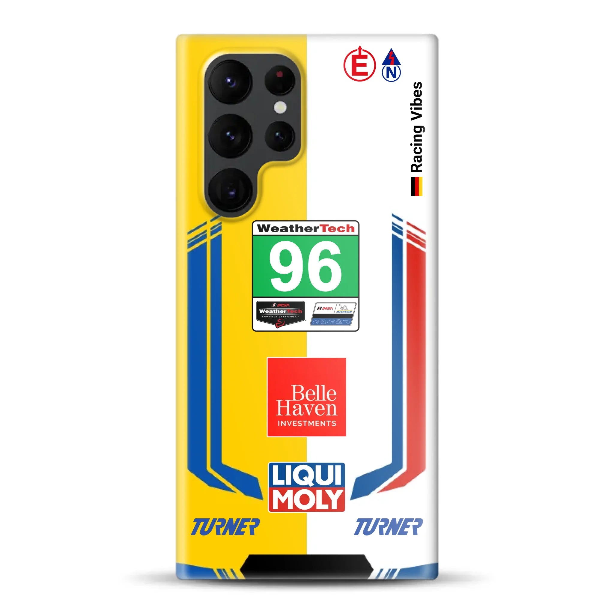 M4 GT3 EVO Turner IMSA 2026 Livery - Individuelle Hardcase Hülle für Samsung