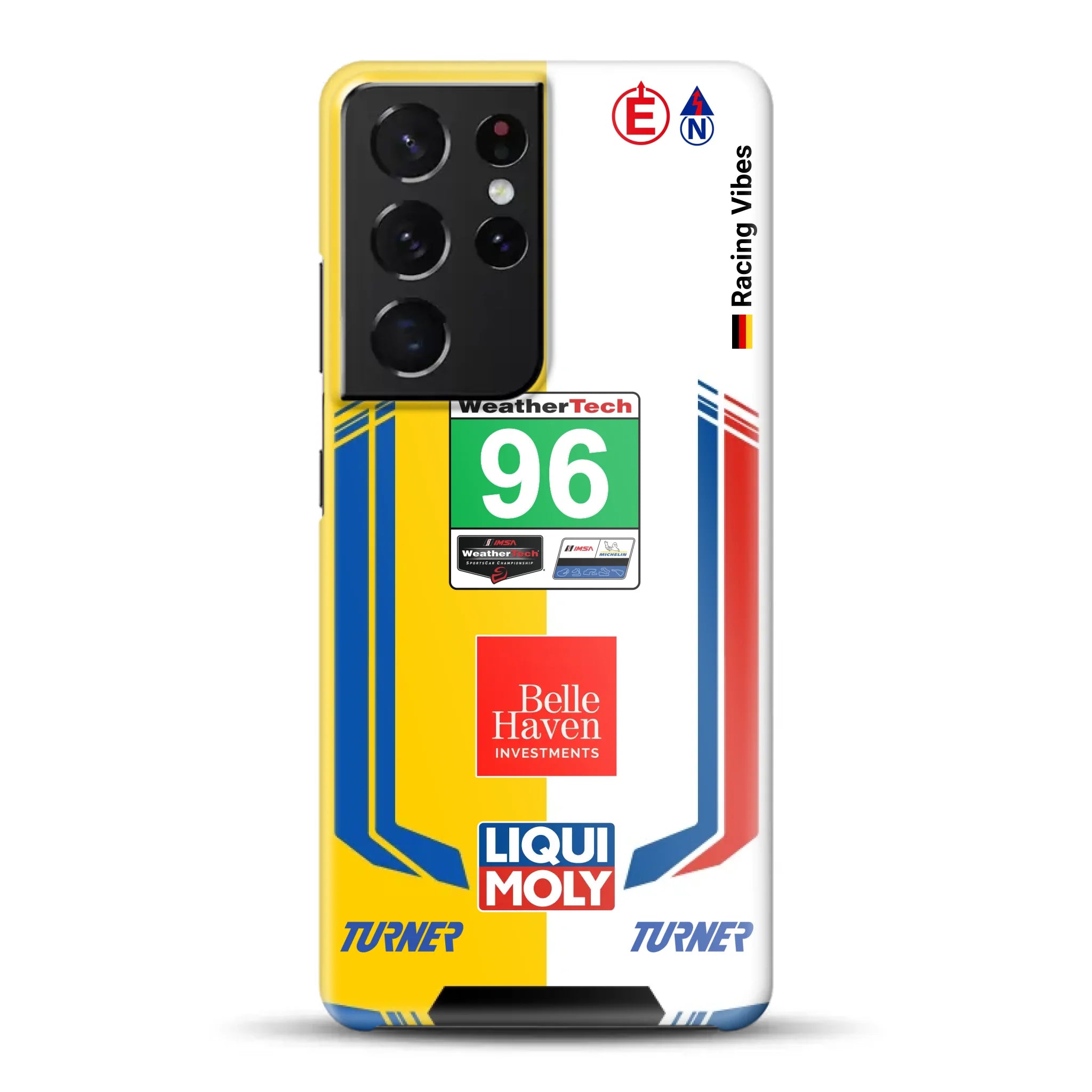 M4 GT3 EVO Turner IMSA 2026 Livery - Individuelle Hardcase Hülle für Samsung