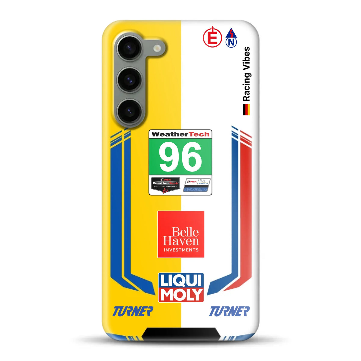 M4 GT3 EVO Turner IMSA 2026 Livery - Individuelle Hardcase Hülle für Samsung