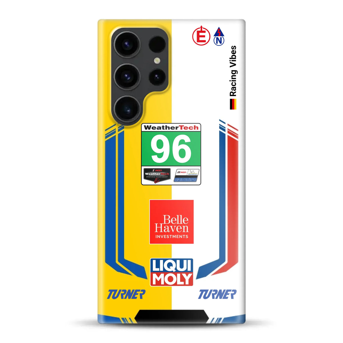 M4 GT3 EVO Turner IMSA 2026 Livery - Individuelle Hardcase Hülle für Samsung