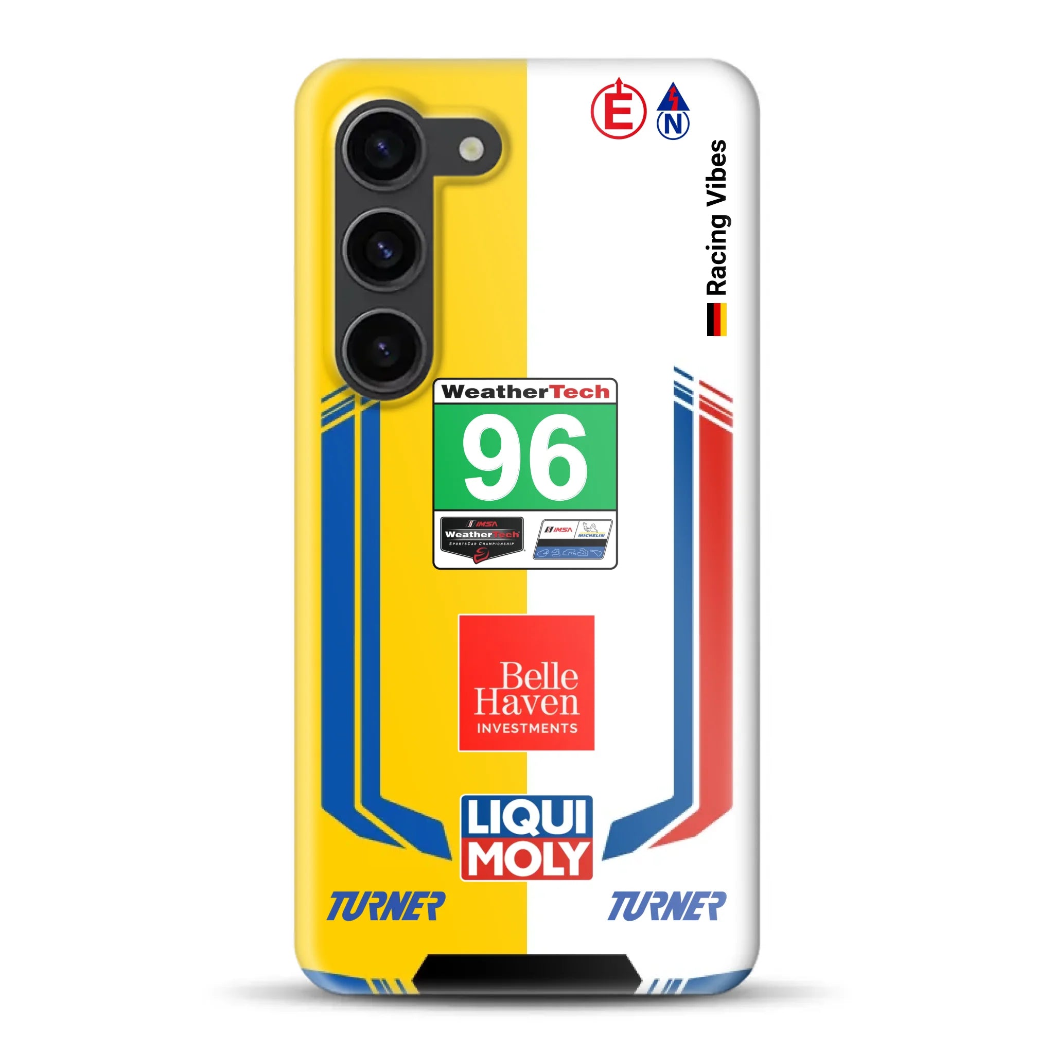 M4 GT3 EVO Turner IMSA 2026 Livery - Individuelle Hardcase Hülle für Samsung