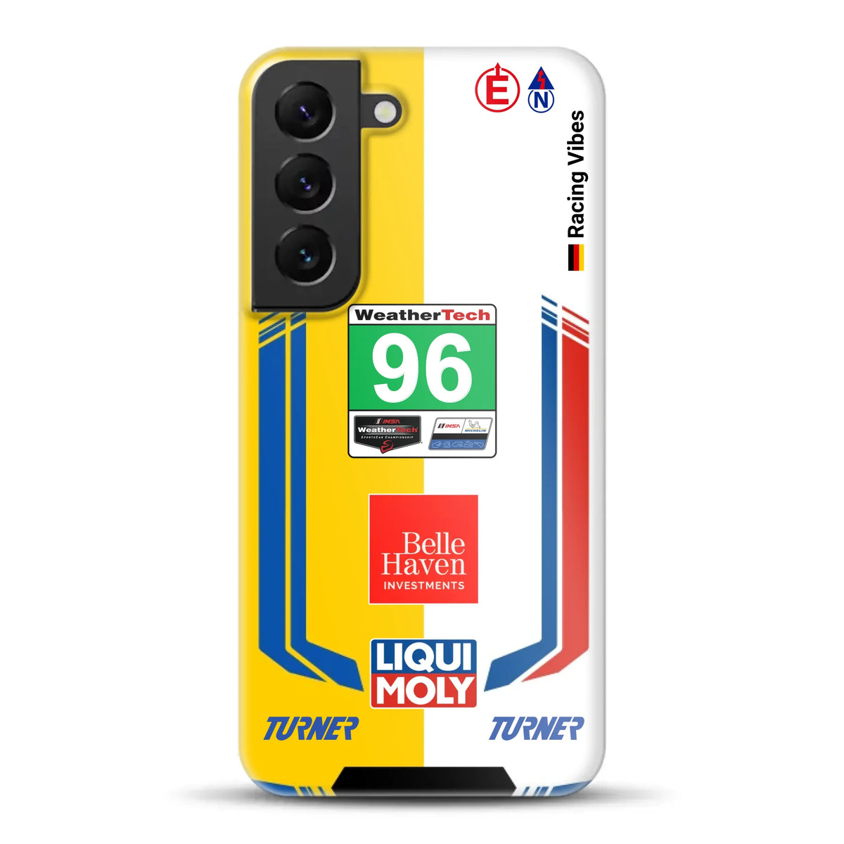 M4 GT3 EVO Turner IMSA 2026 Livery - Individuelle Hardcase Hülle für Samsung