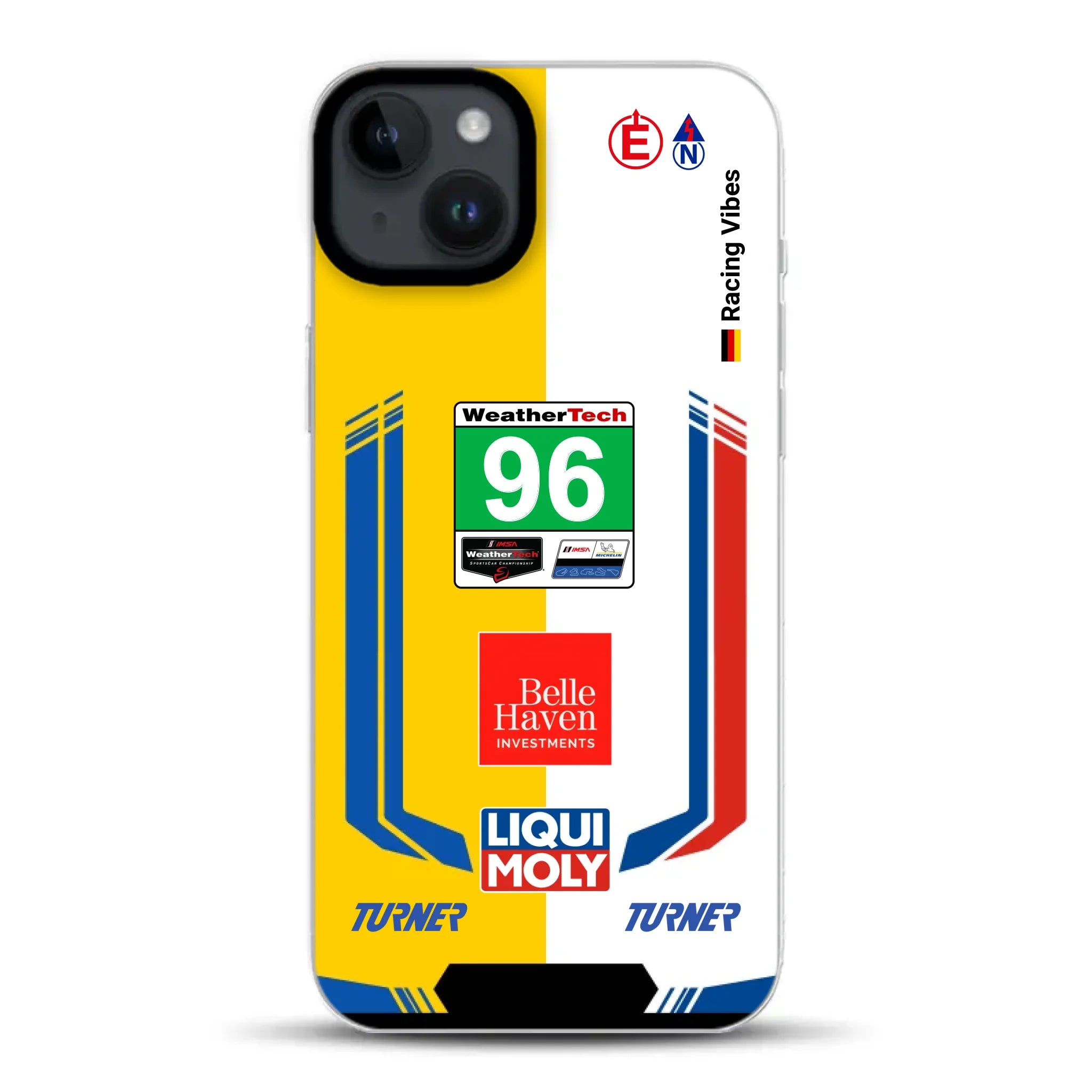 M4 GT3 EVO Turner IMSA 2026 Livery - Individuelle Hybrid Hülle mit MagSafe