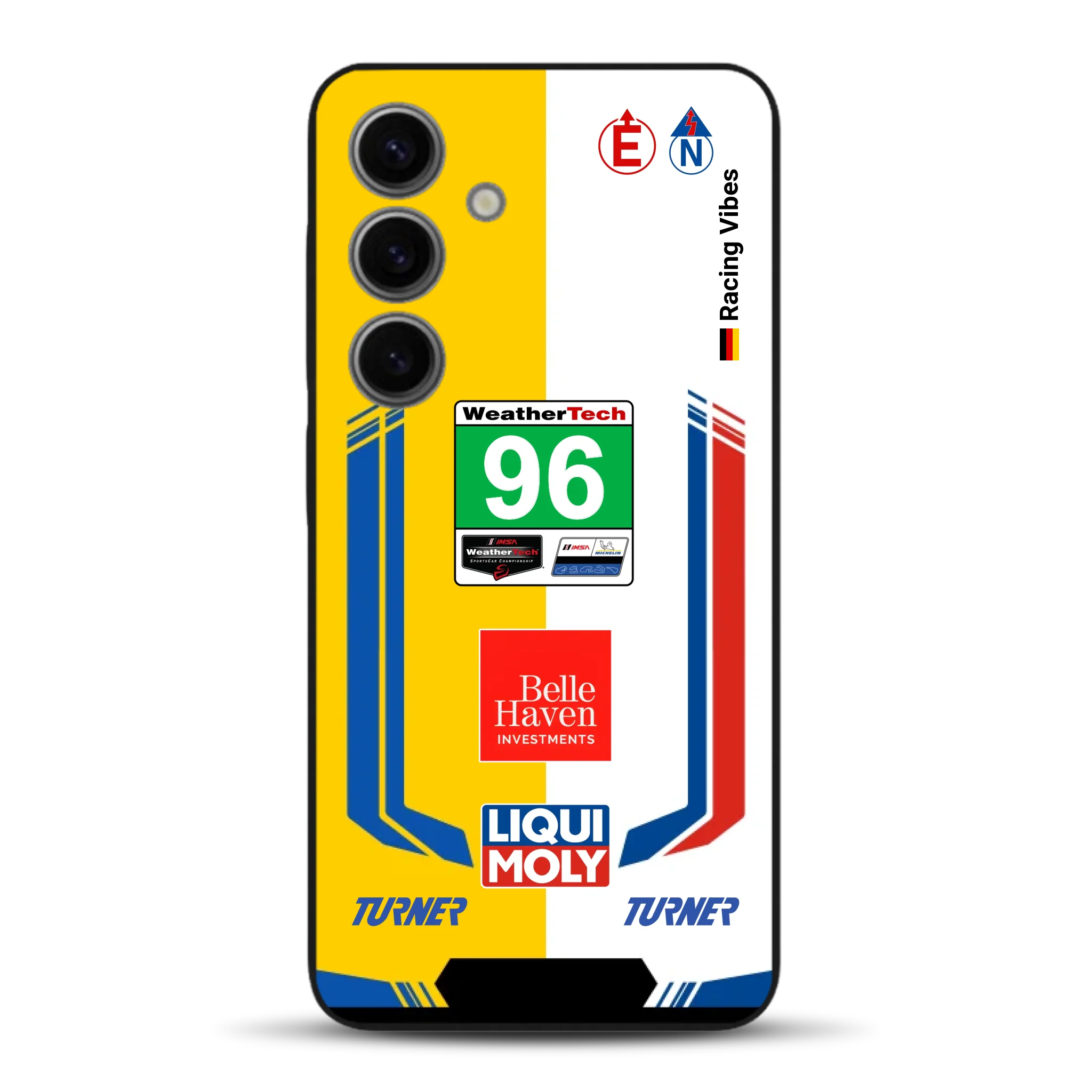 M4 GT3 EVO Turner IMSA 2026 Livery - Individuelle Handyhülle für Samsung