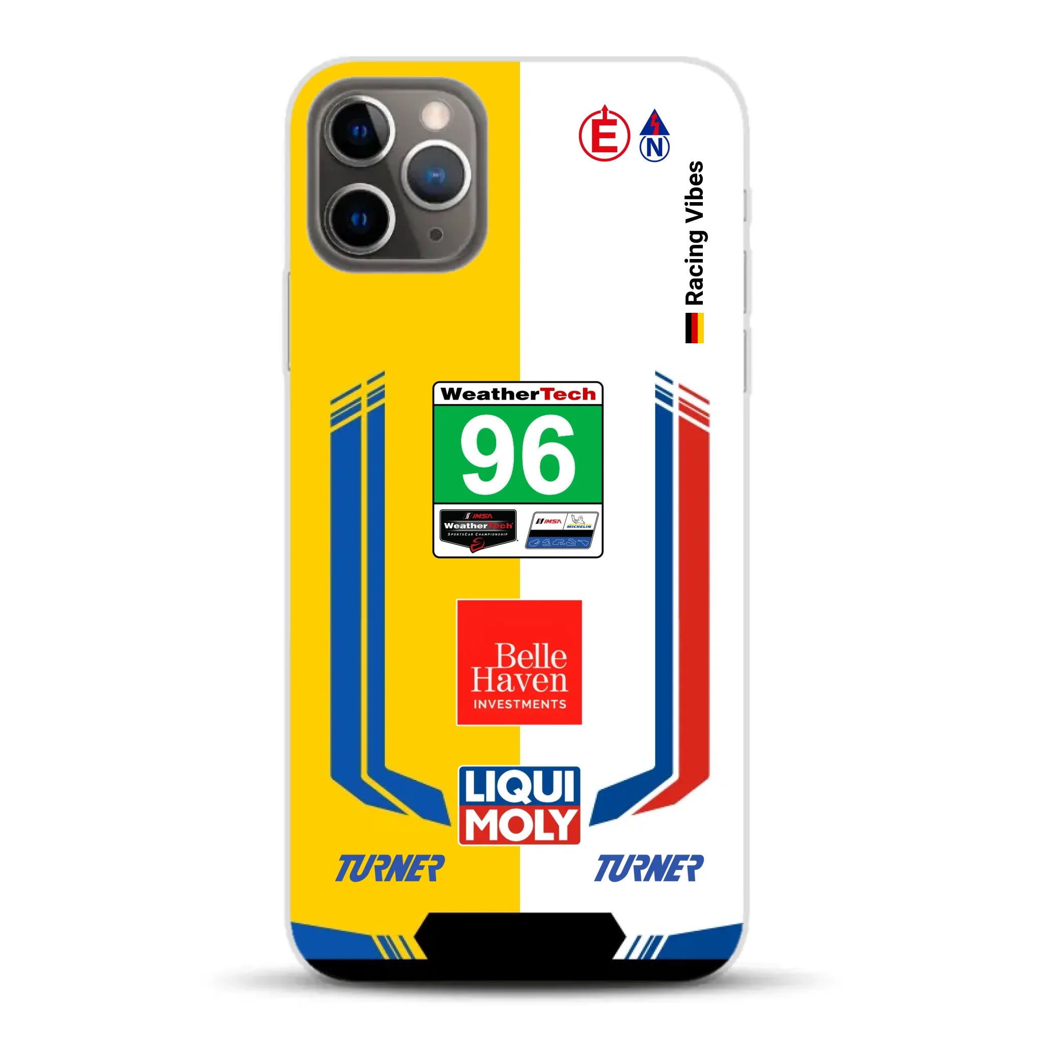 M4 GT3 EVO Turner IMSA 2026 Livery - Custodia per cellulare personalizzata per iPhone