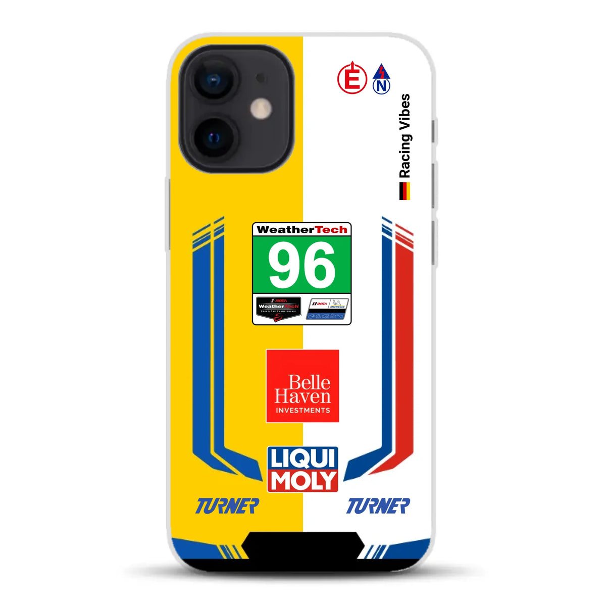 M4 GT3 EVO Turner IMSA 2026 Livery - Custodia per cellulare personalizzata per iPhone
