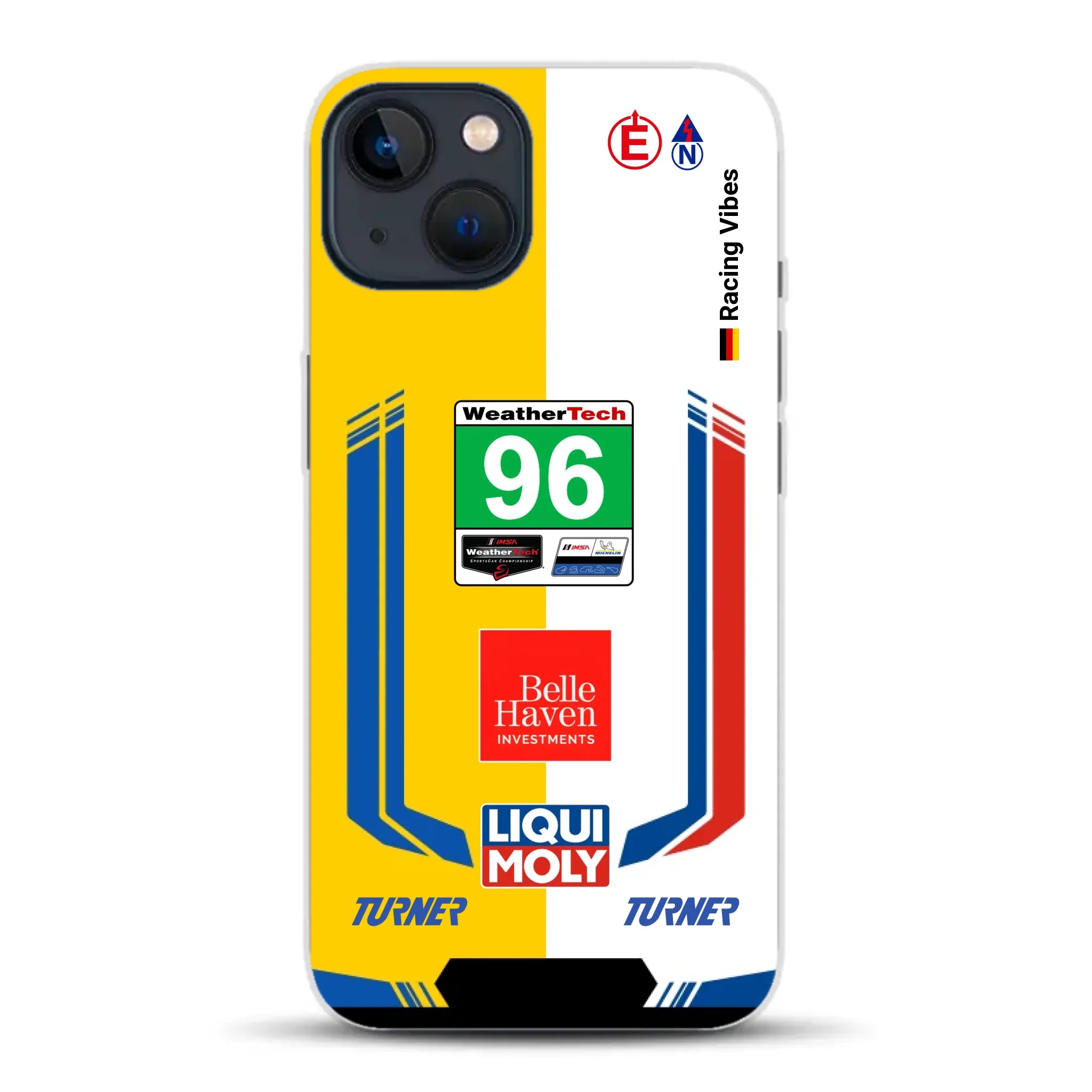M4 GT3 EVO Turner IMSA 2026 Livery - Custodia per cellulare personalizzata per iPhone