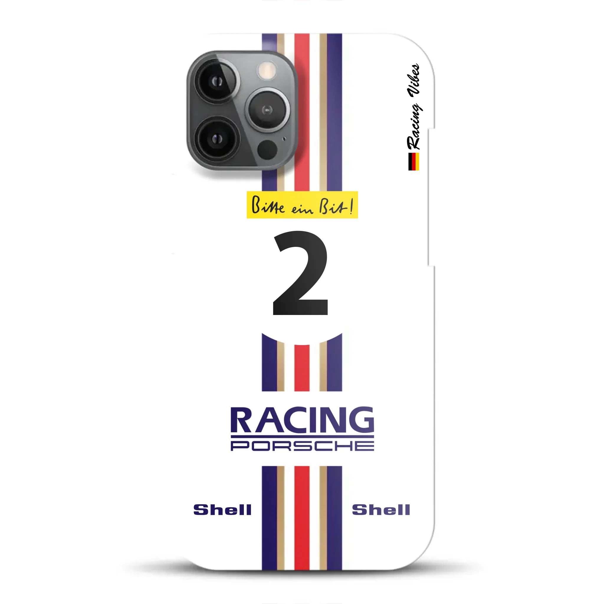 956K #2 Bellof Rekordrunde Nordschleife 1983 Livery - Individuelle Hardcase Hülle für iPhone