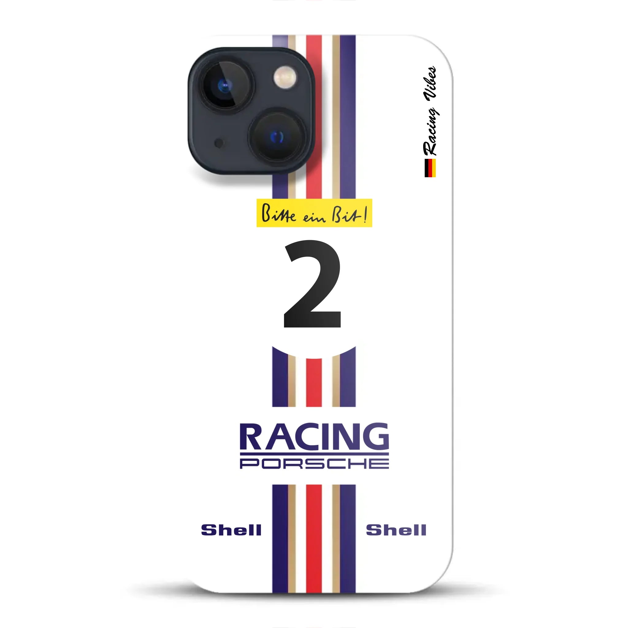 956K #2 Bellof Rekordrunde Nordschleife 1983 Livery - Individuelle Hardcase Hülle für iPhone