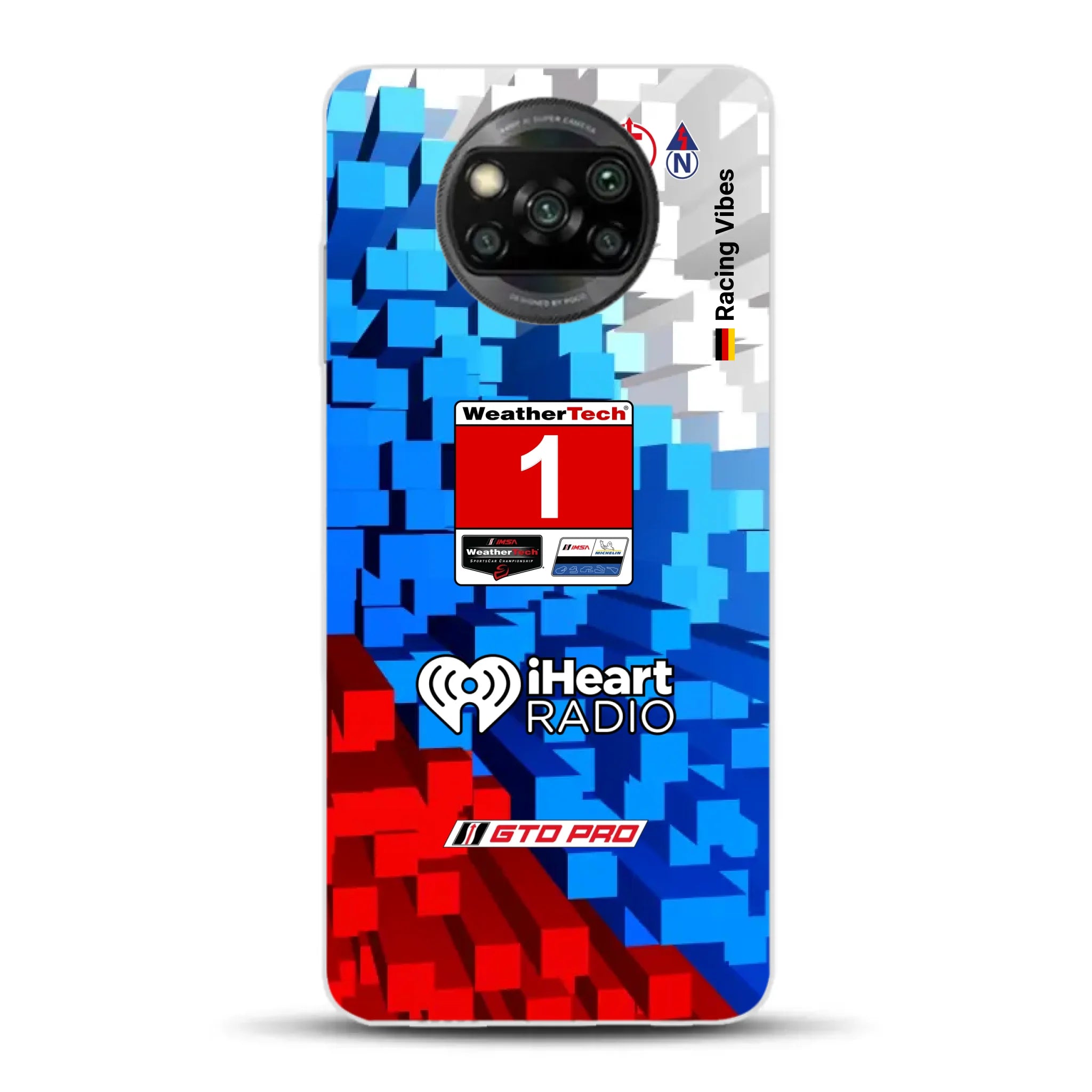 M4 GTD Pro Paul Miller Racing Livery - Individuelle Handyhülle für Xiaomi