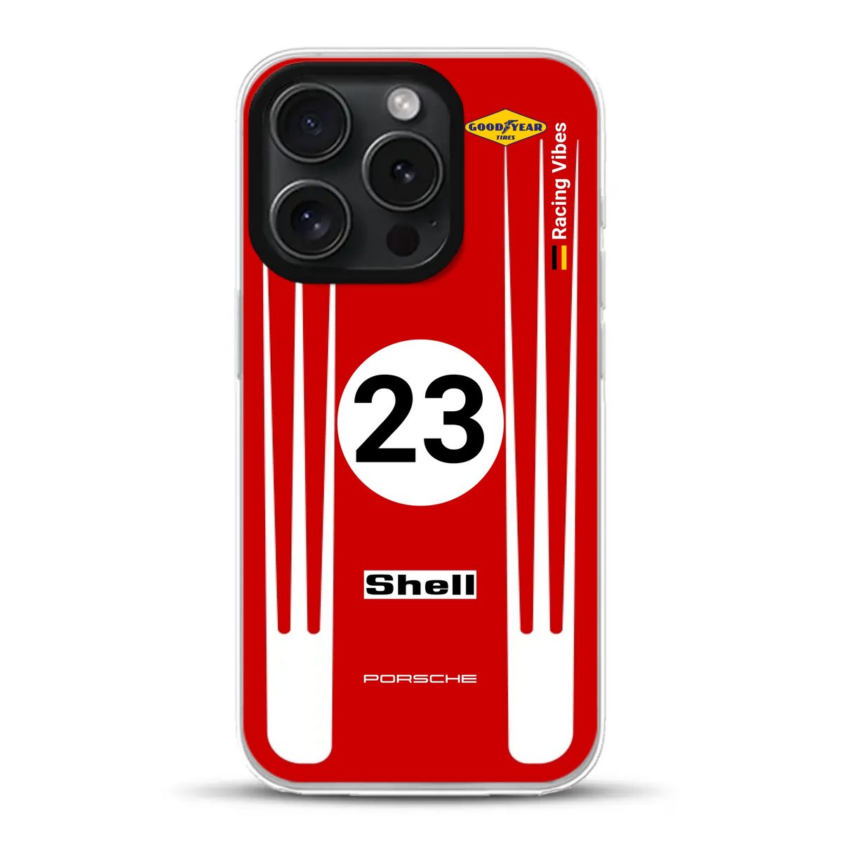 917K #23 Salzburg 24h LM 1970 Winner Livery - Coque hybride personnalisée avec MagSafe
