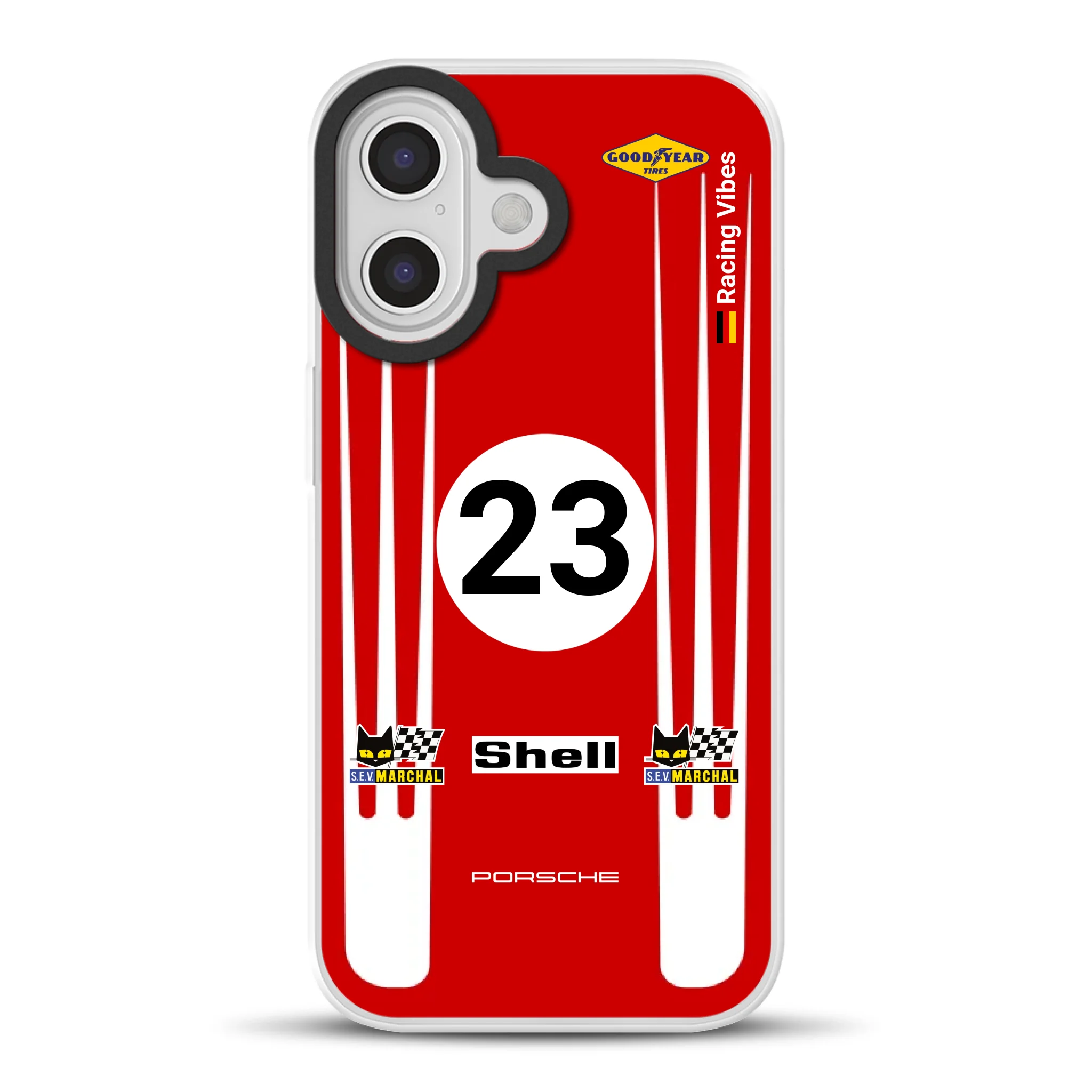 917K #23 Salzburg 24h LM 1970 Winner Livery - Coque hybride personnalisée avec MagSafe