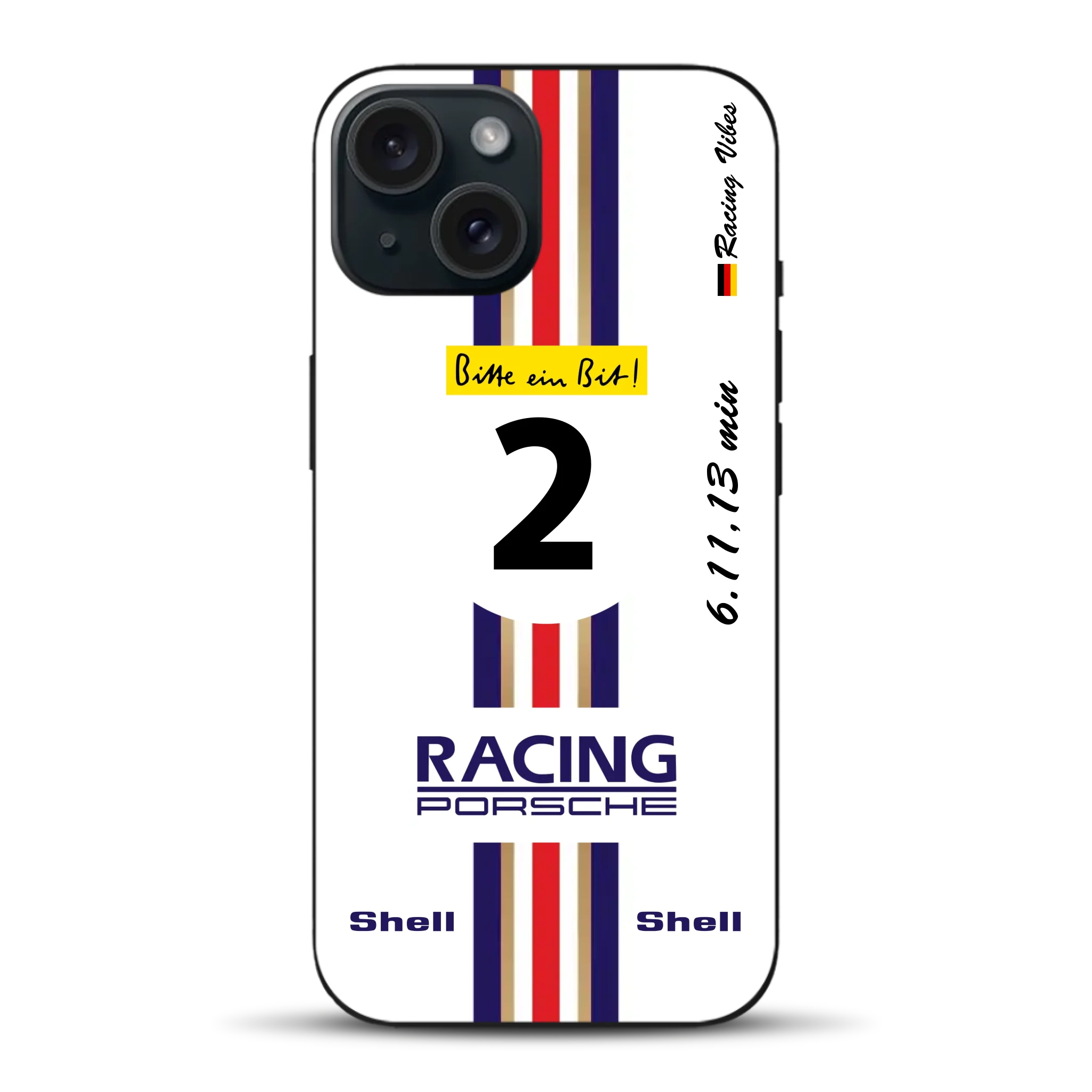956K #2 Bellof Rekordrunde Nordschleife 1983 Livery - Individuelle Handyhülle für iPhone