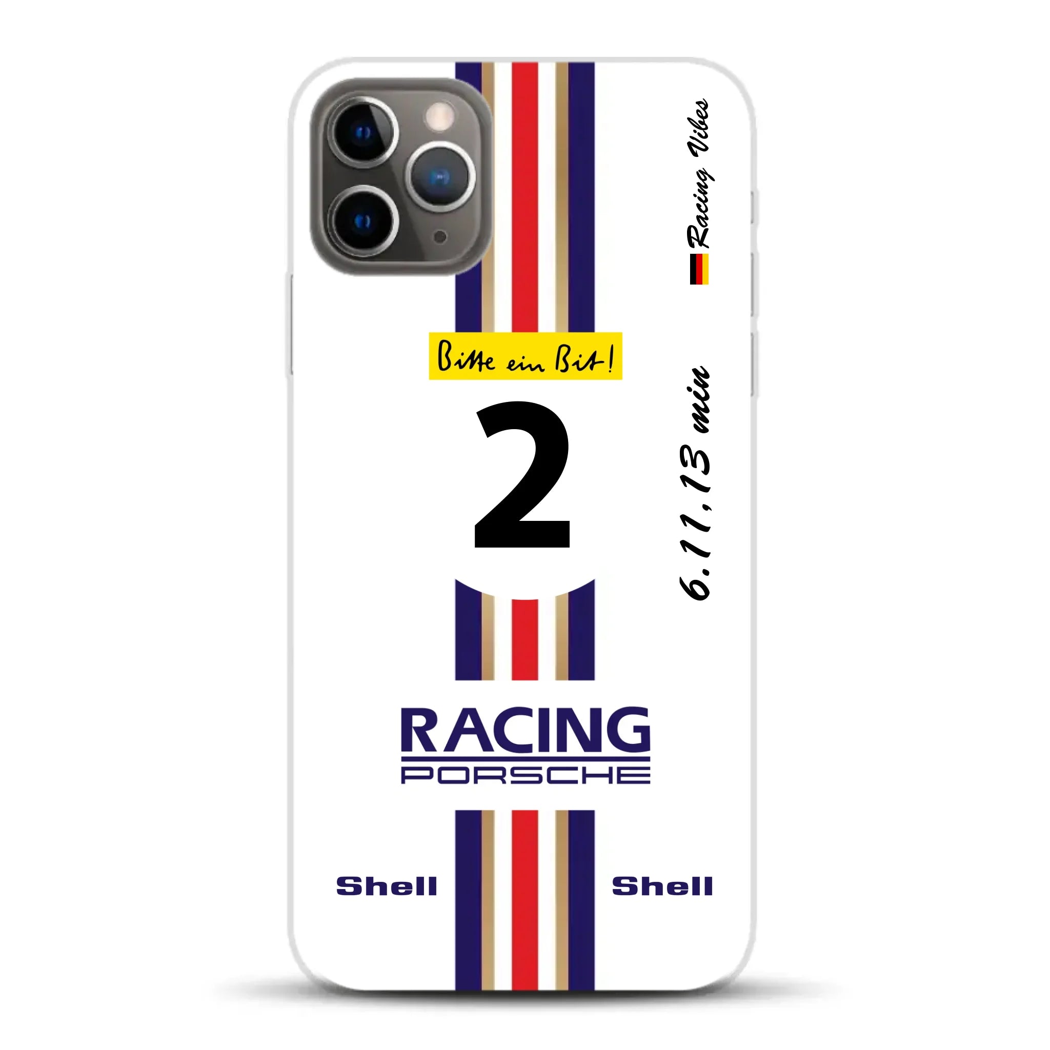 956K #2 Bellof Rekordrunde Nordschleife 1983 Livery - Individuelle Handyhülle für iPhone