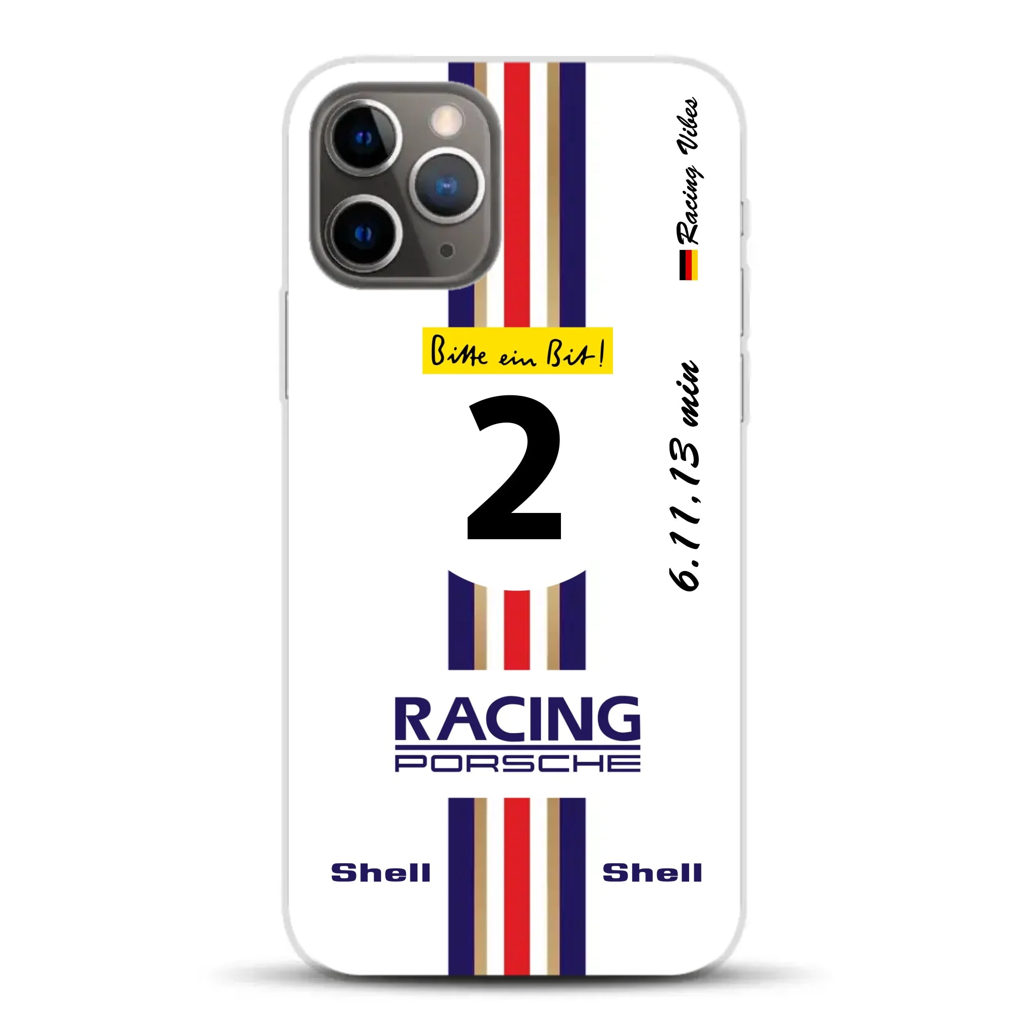 956K #2 Bellof Rekordrunde Nordschleife 1983 Livery - Individuelle Handyhülle für iPhone