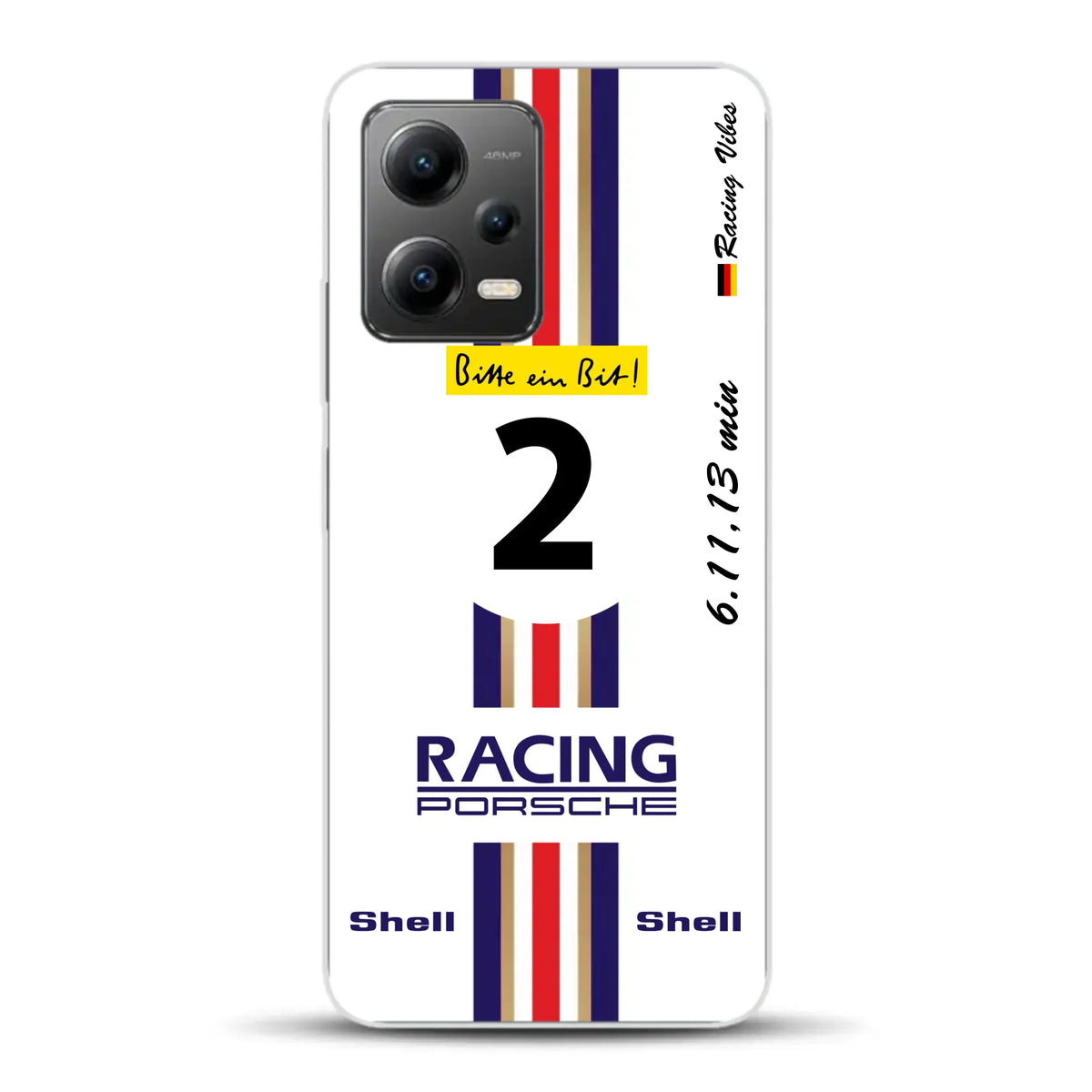 956K #2 Bellof Rekordrunde Nordschleife 1983 Livery - Individuelle Handyhülle für Xiaomi