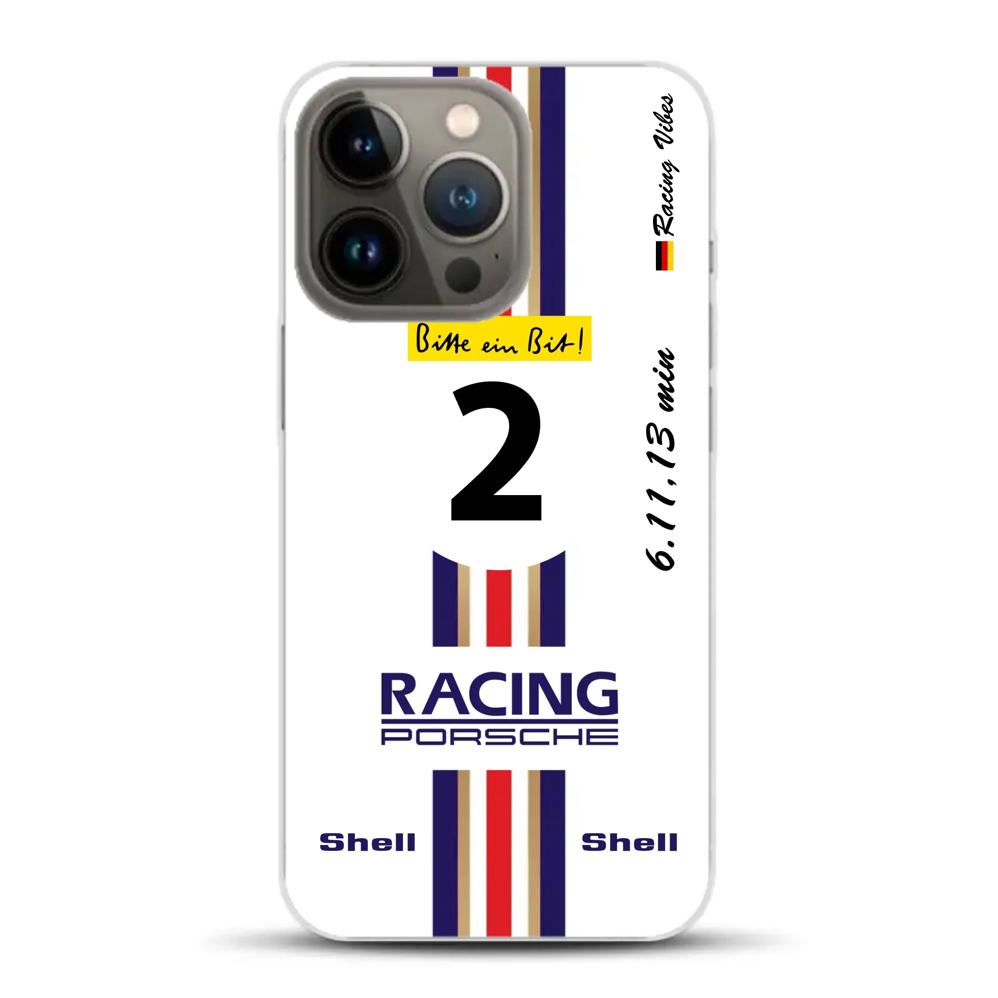 956K #2 Bellof Rekordrunde Nordschleife 1983 Livery - Individuelle Handyhülle für iPhone