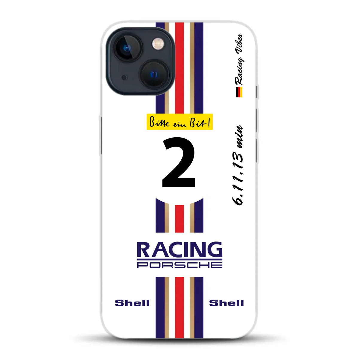 956K #2 Bellof Rekordrunde Nordschleife 1983 Livery - Individuelle Handyhülle für iPhone