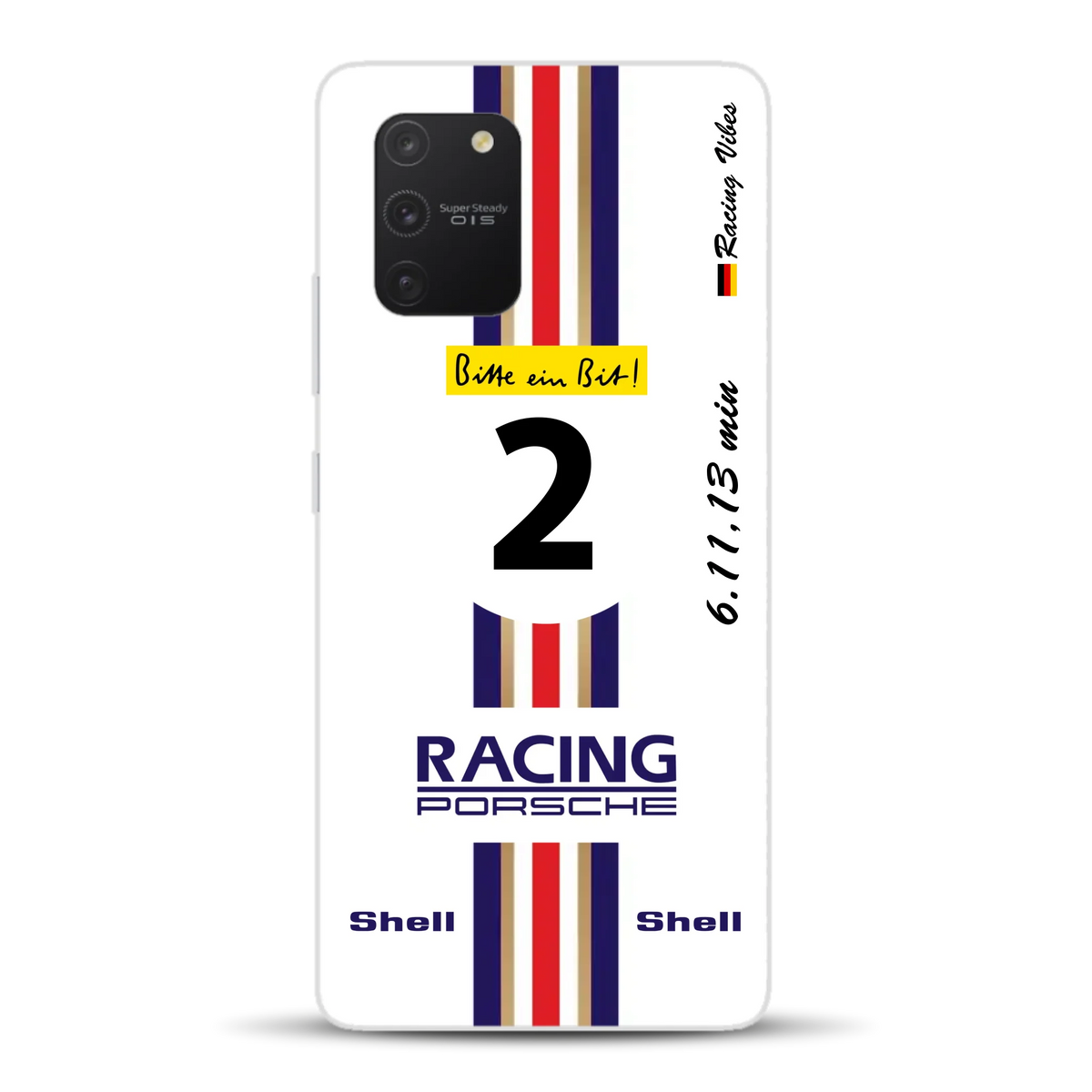 956K #2 Bellof Rekordrunde Nordschleife 1983 Livery - Custodia per cellulare personalizzata per Samsung