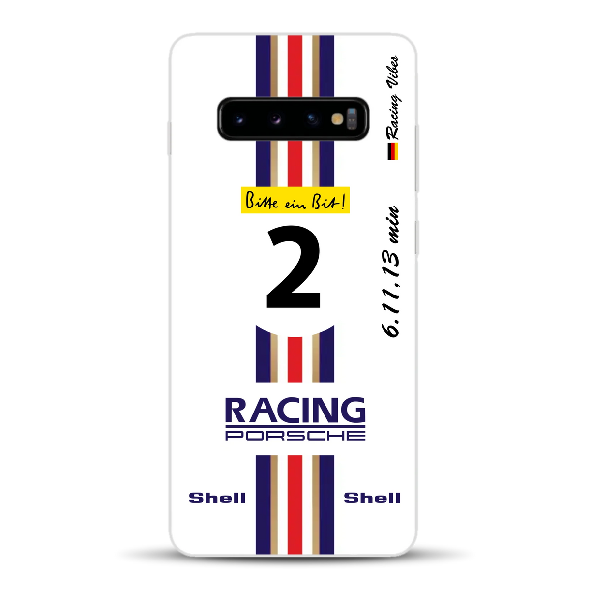956K #2 Bellof Rekordrunde Nordschleife 1983 Livery - Custodia per cellulare personalizzata per Samsung