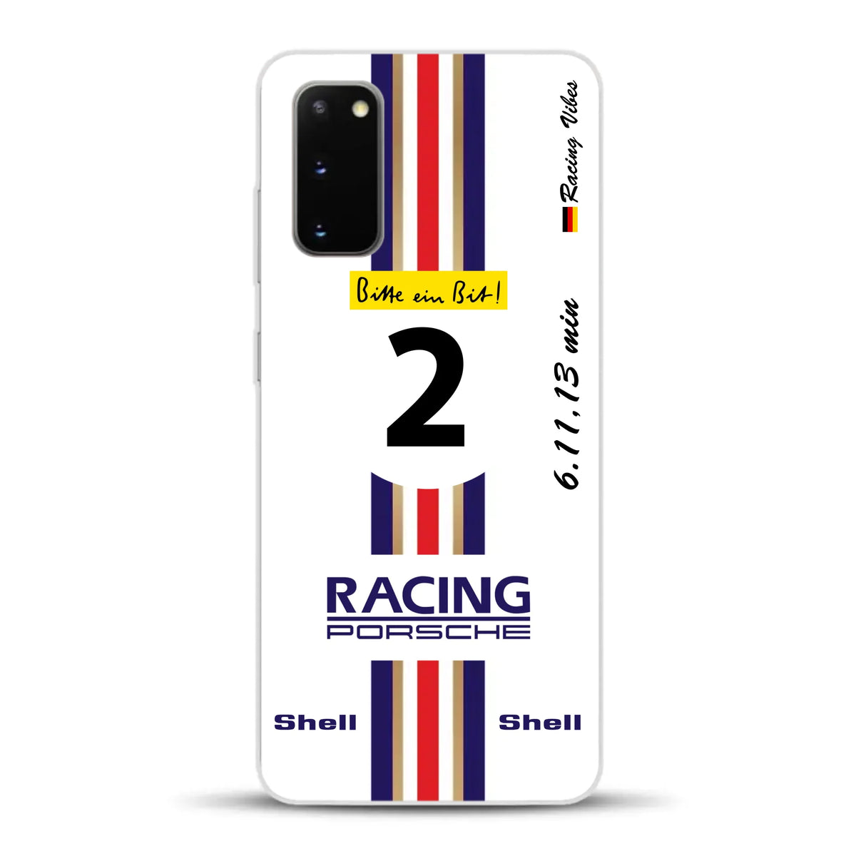 956K #2 Bellof Rekordrunde Nordschleife 1983 Livery - Custodia per cellulare personalizzata per Samsung