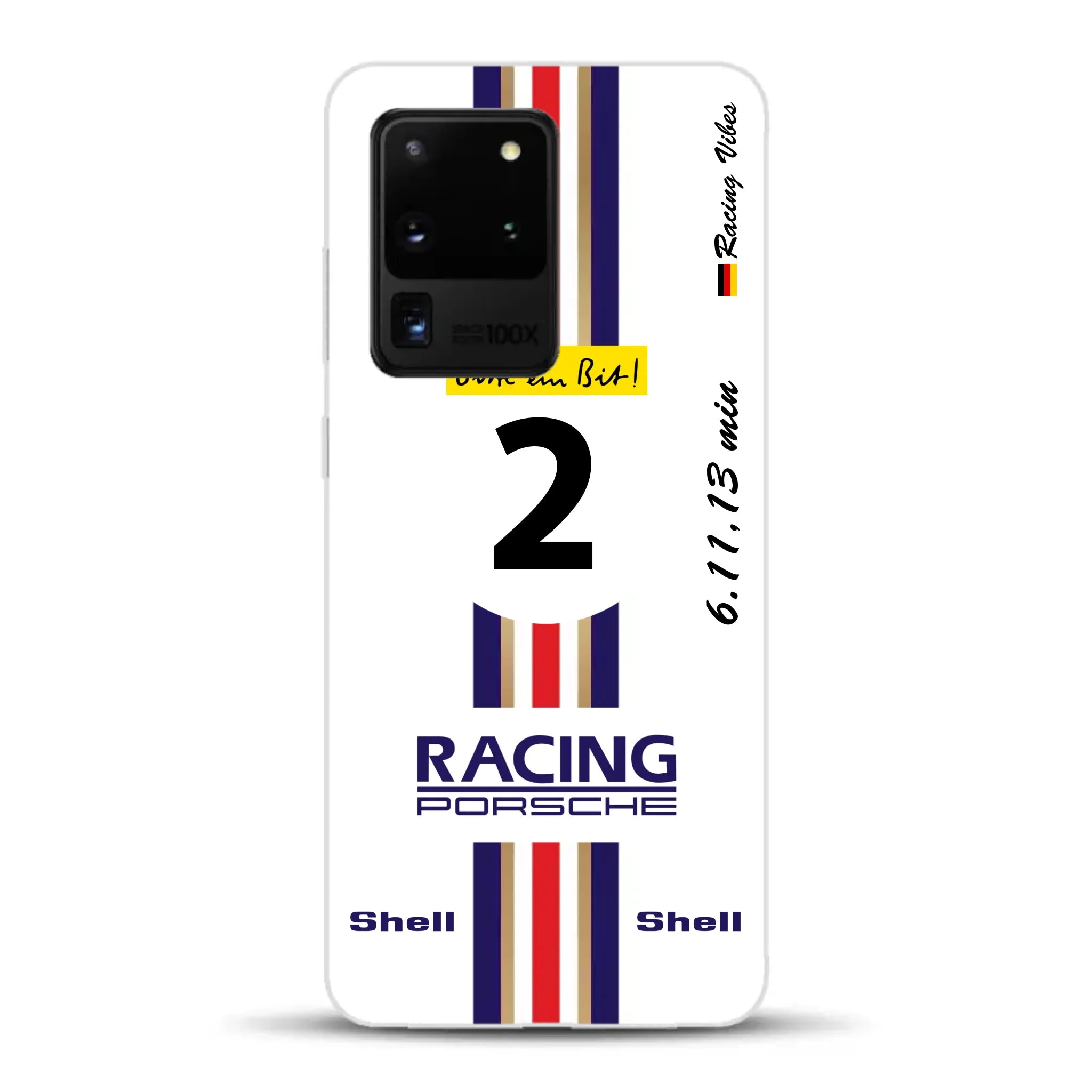 956K #2 Bellof Rekordrunde Nordschleife 1983 Livery - Custodia per cellulare personalizzata per Samsung