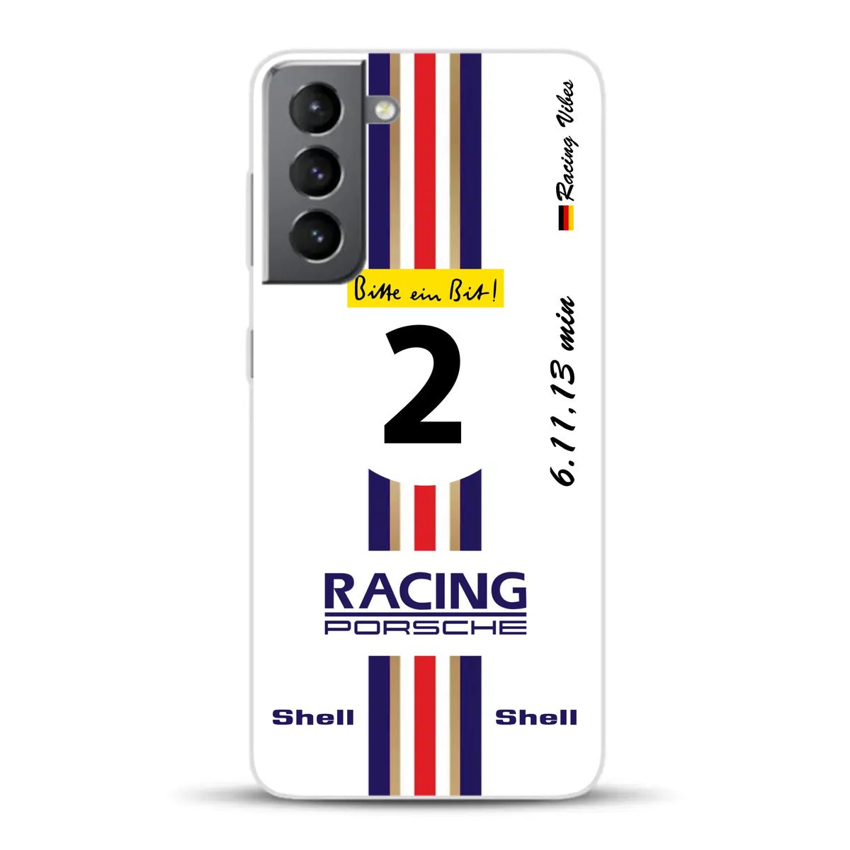 956K #2 Bellof Rekordrunde Nordschleife 1983 Livery - Custodia per cellulare personalizzata per Samsung