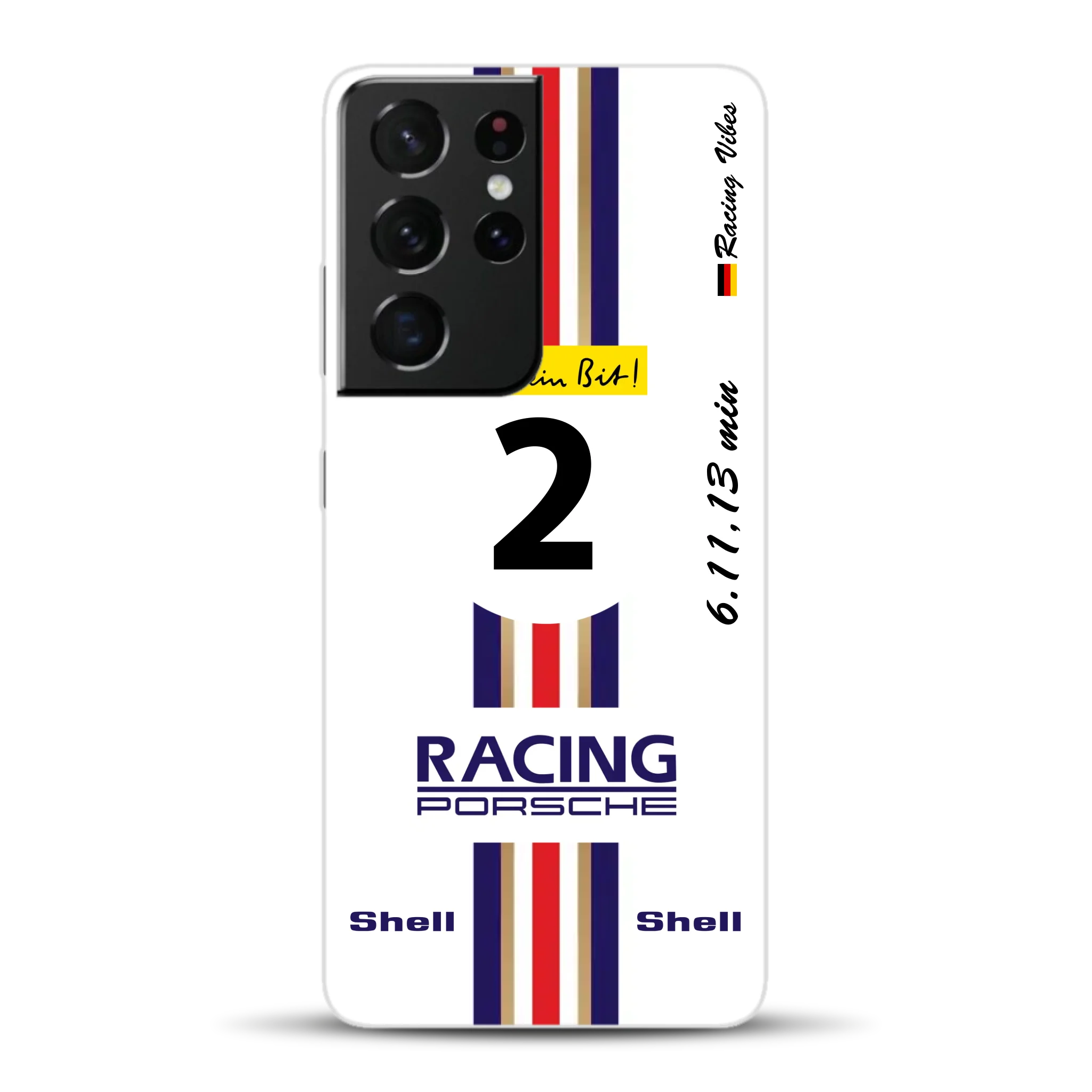 956K #2 Bellof Rekordrunde Nordschleife 1983 Livery - Custodia per cellulare personalizzata per Samsung