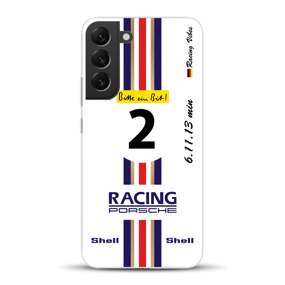 956K #2 Bellof Rekordrunde Nordschleife 1983 Livery - Custodia per cellulare personalizzata per Samsung