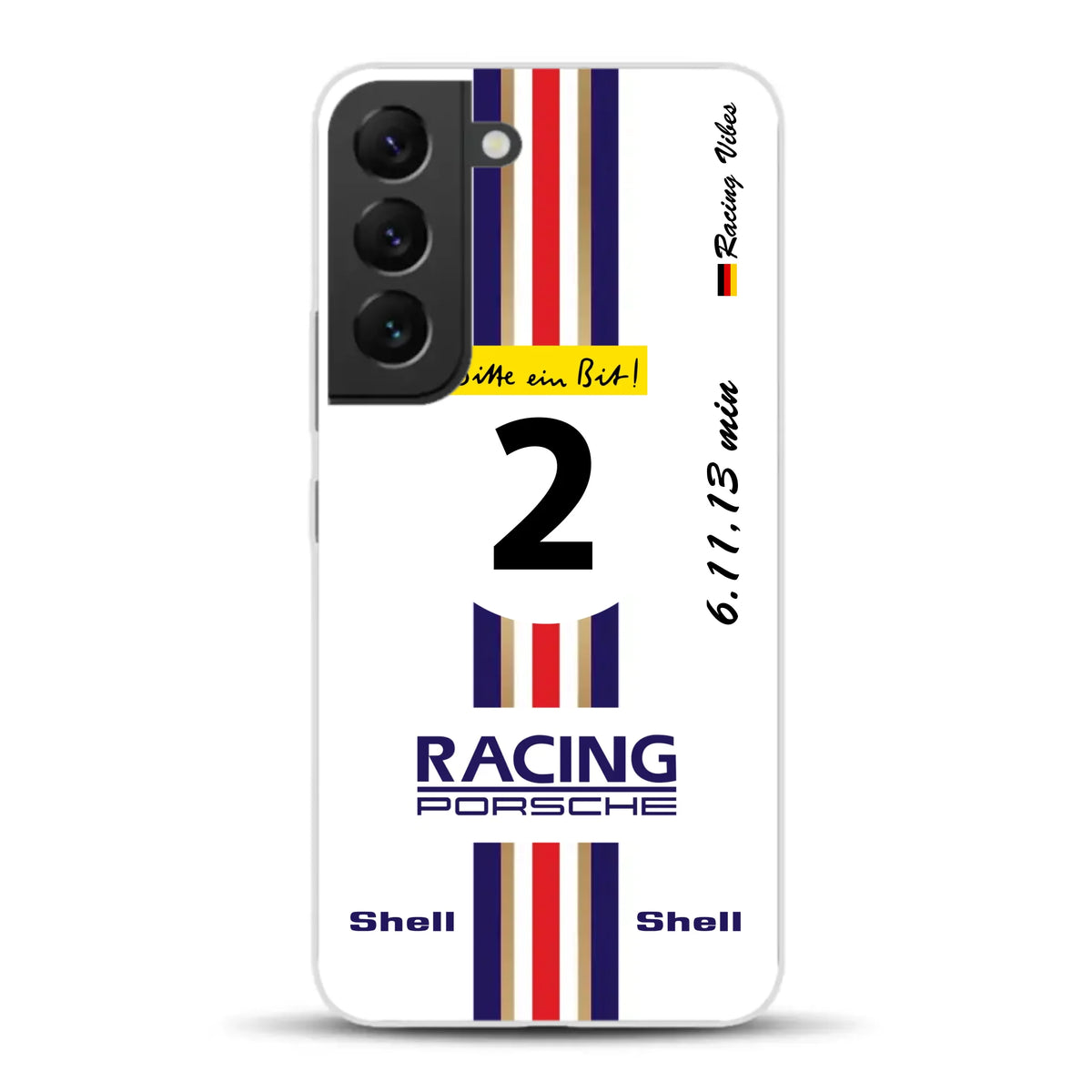 956K #2 Bellof Rekordrunde Nordschleife 1983 Livery - Custodia per cellulare personalizzata per Samsung