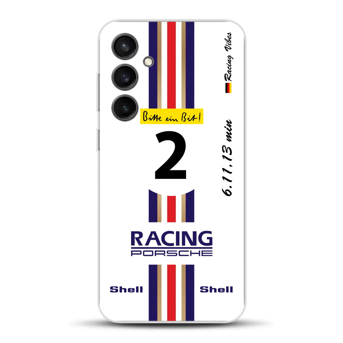 956K #2 Bellof Rekordrunde Nordschleife 1983 Livery - Custodia per cellulare personalizzata per Samsung