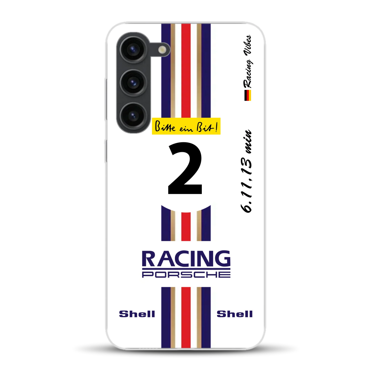 956K #2 Bellof Rekordrunde Nordschleife 1983 Livery - Custodia per cellulare personalizzata per Samsung