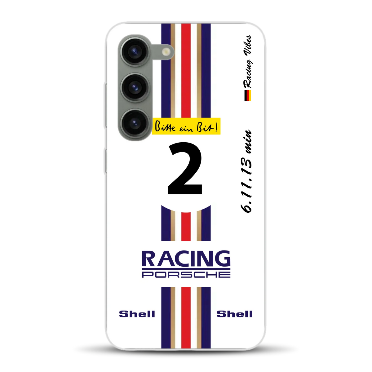 956K #2 Bellof Rekordrunde Nordschleife 1983 Livery - Custodia per cellulare personalizzata per Samsung