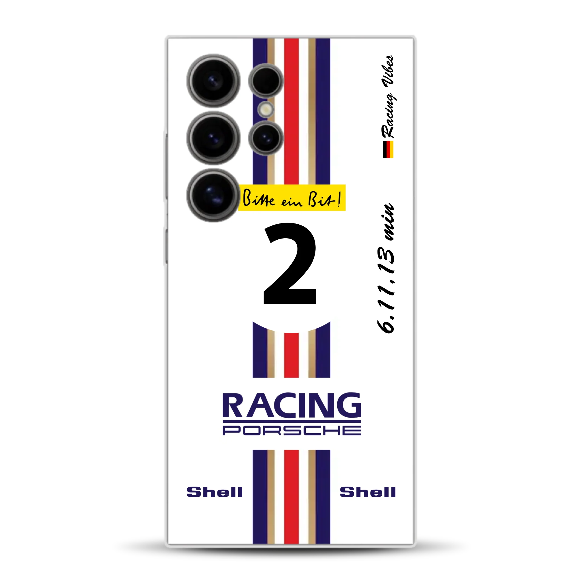 956K #2 Bellof Rekordrunde Nordschleife 1983 Livery - Custodia per cellulare personalizzata per Samsung