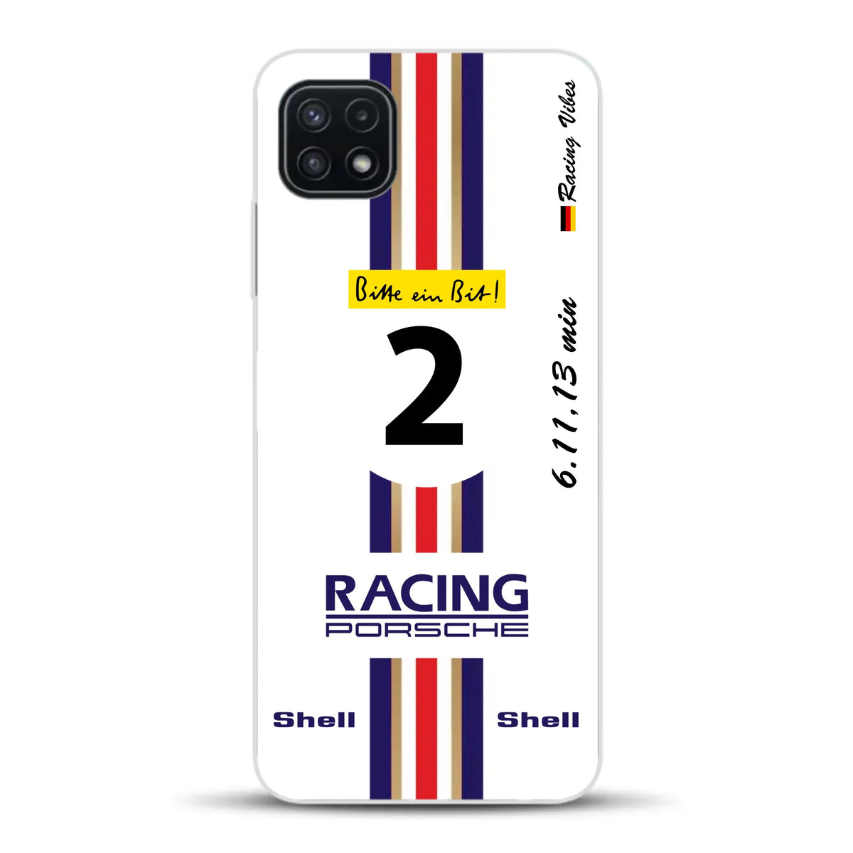956K #2 Bellof Rekordrunde Nordschleife 1983 Livery - Custodia per cellulare personalizzata per Samsung