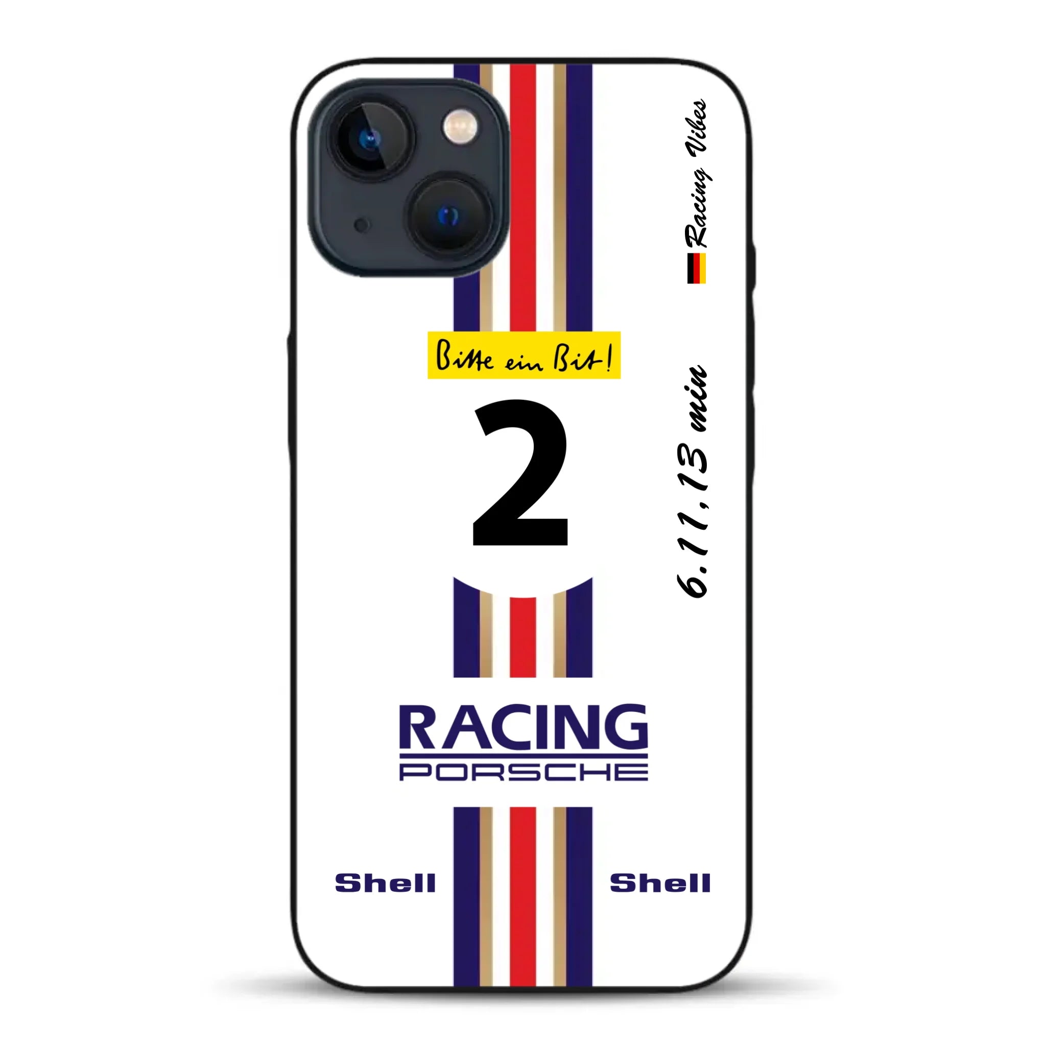 956K #2 Bellof Rekordrunde Nordschleife 1983 Livery - Individuelle Handyhülle für iPhone