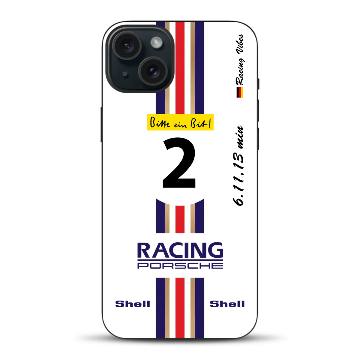 956K #2 Bellof Rekordrunde Nordschleife 1983 Livery - Individuelle Handyhülle für iPhone
