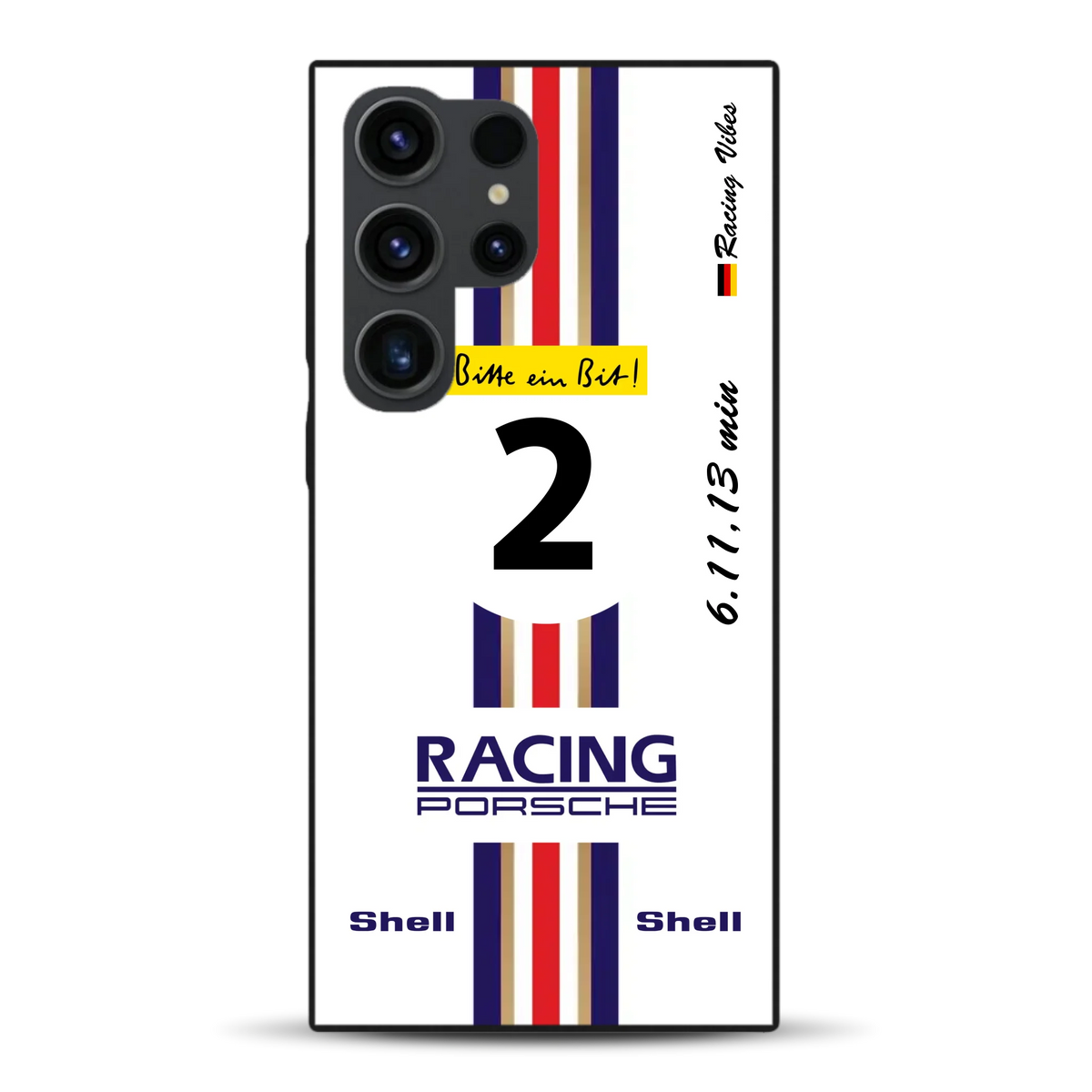 956K #2 Bellof Rekordrunde Nordschleife 1983 Livery - Custodia per cellulare personalizzata per Samsung