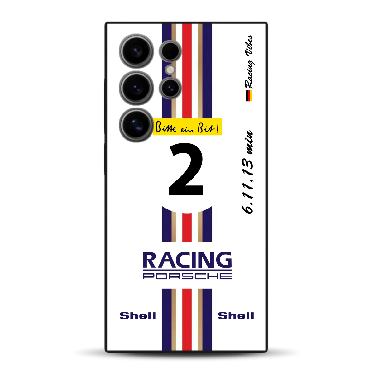 956K #2 Bellof Rekordrunde Nordschleife 1983 Livery - Custodia per cellulare personalizzata per Samsung