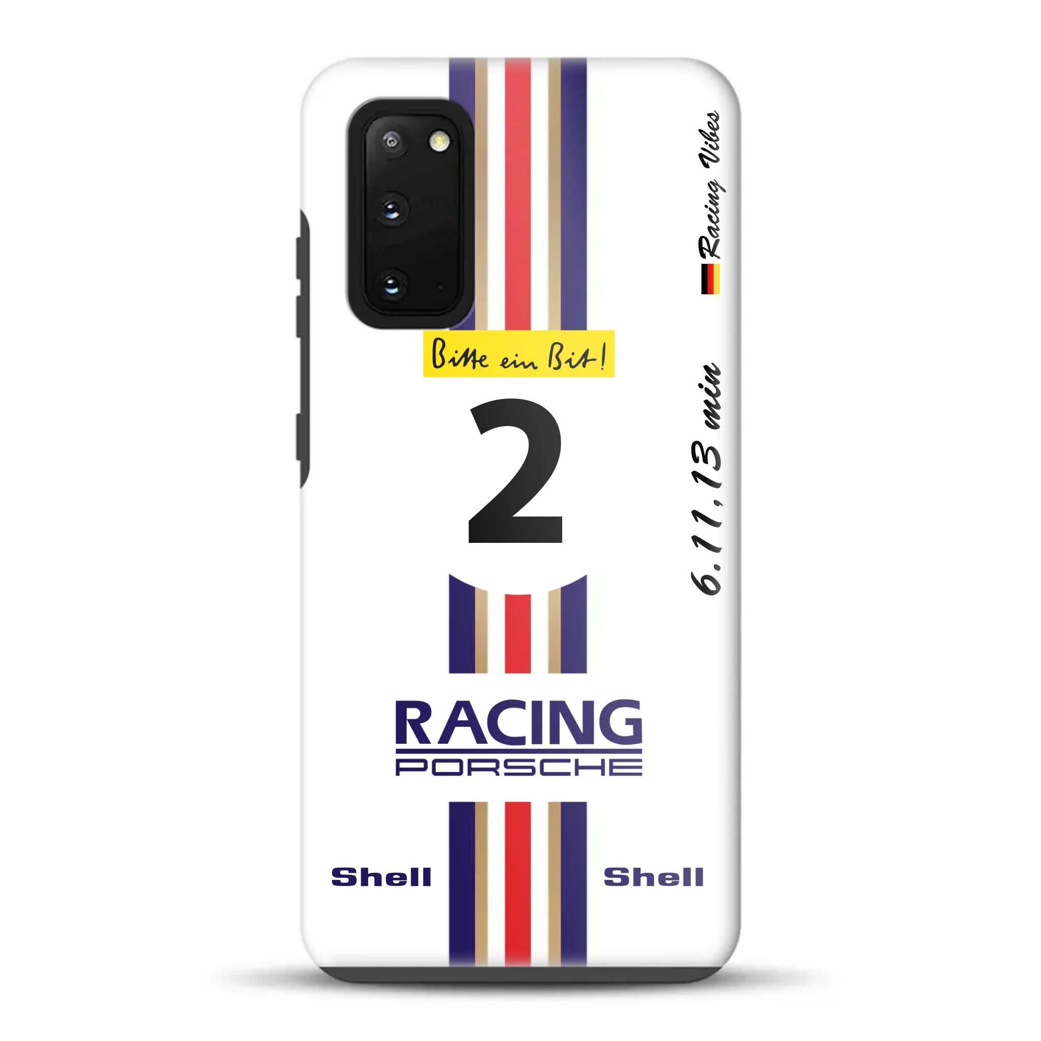 956K #2 Bellof Rekordrunde Nordschleife 1983 Livery – Custodia premium personalizzata per Samsung