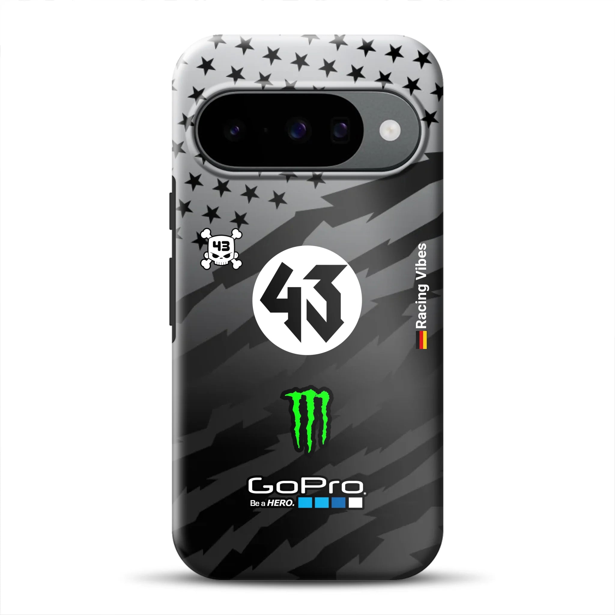Gymkhana Mustang Livery - Custodia premium personalizzata per Google