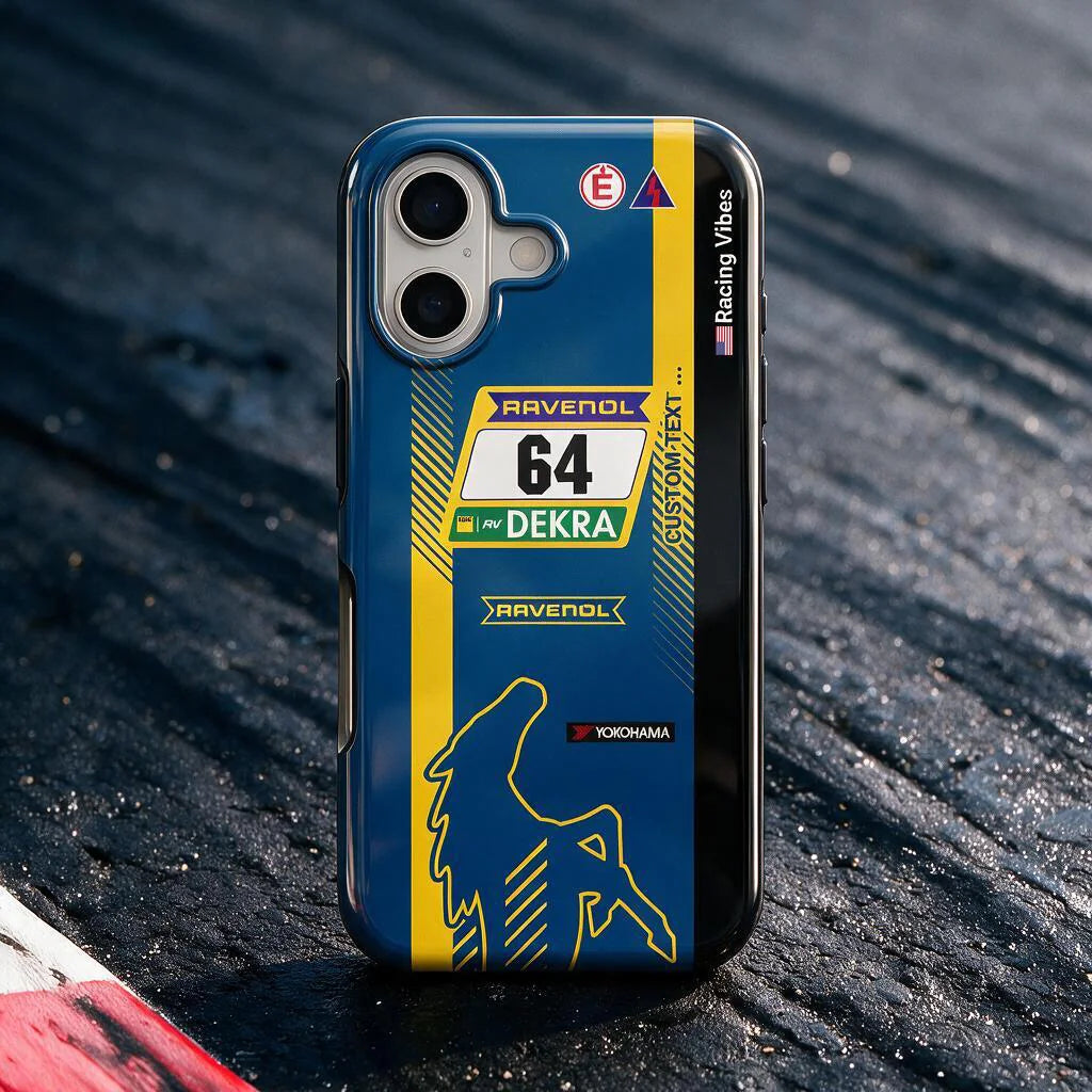 Mustang GT3 Racing Phone Case – Personalized Track Edition
