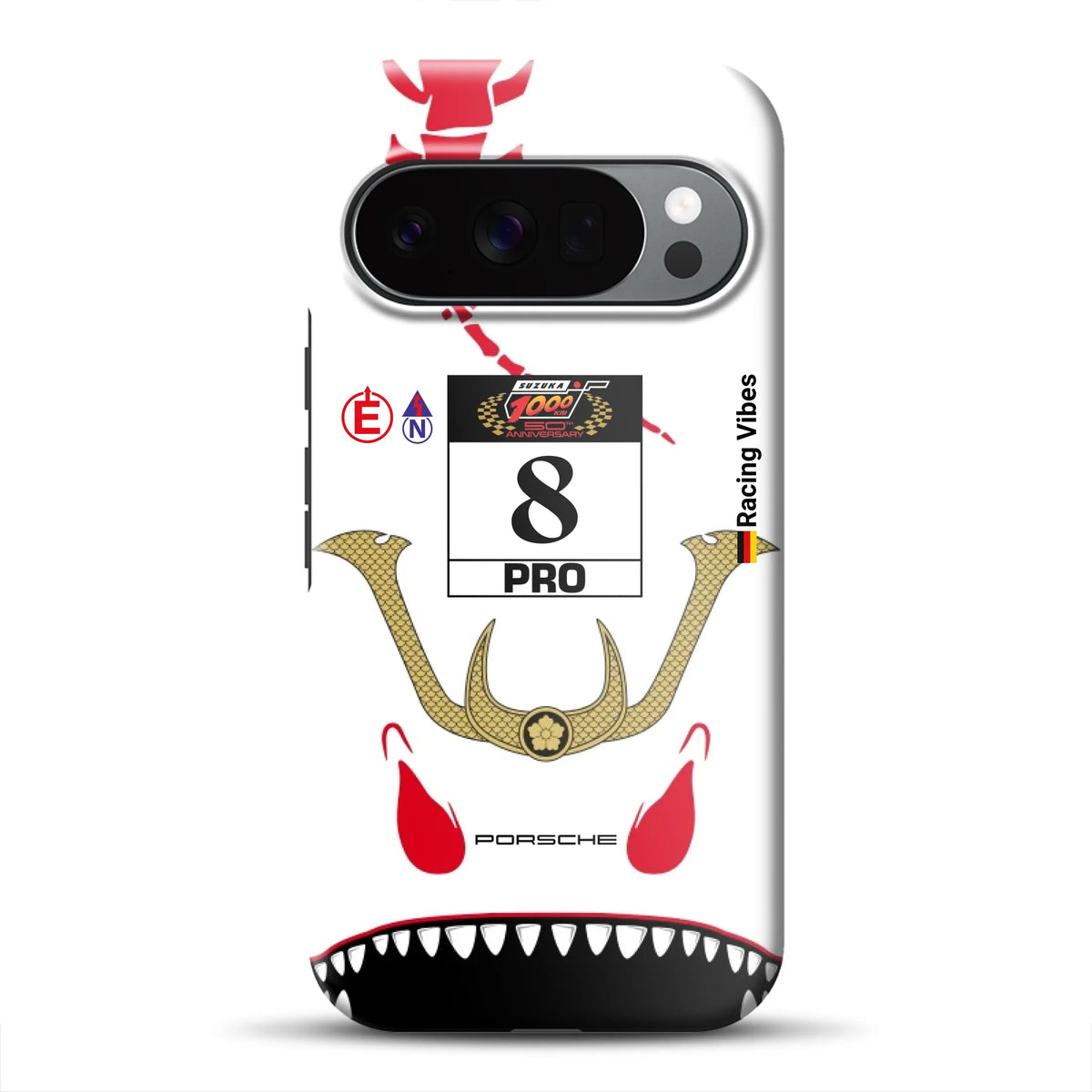 911 GT3 R Suzuka 1000km 2026 Winner Livery - Individuelle Premium Hülle für Google