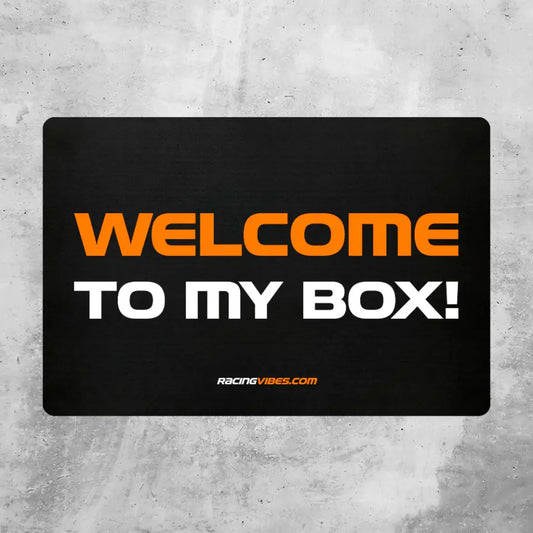 Welcome To My Box - Individuelle Fußmatte