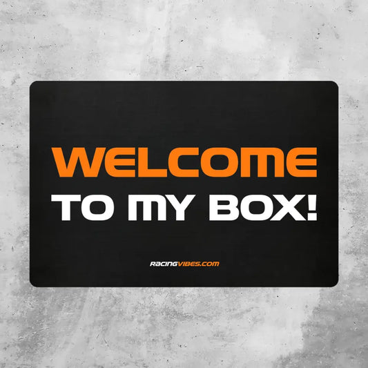 Welcome To My Box - Individuelle Fußmatte